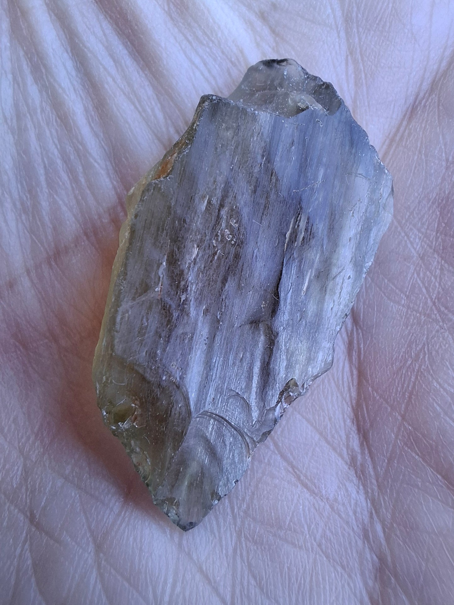 Libyan Desert Glass (darker) Piece, 8.34g, Tektite (Ref: L1370)