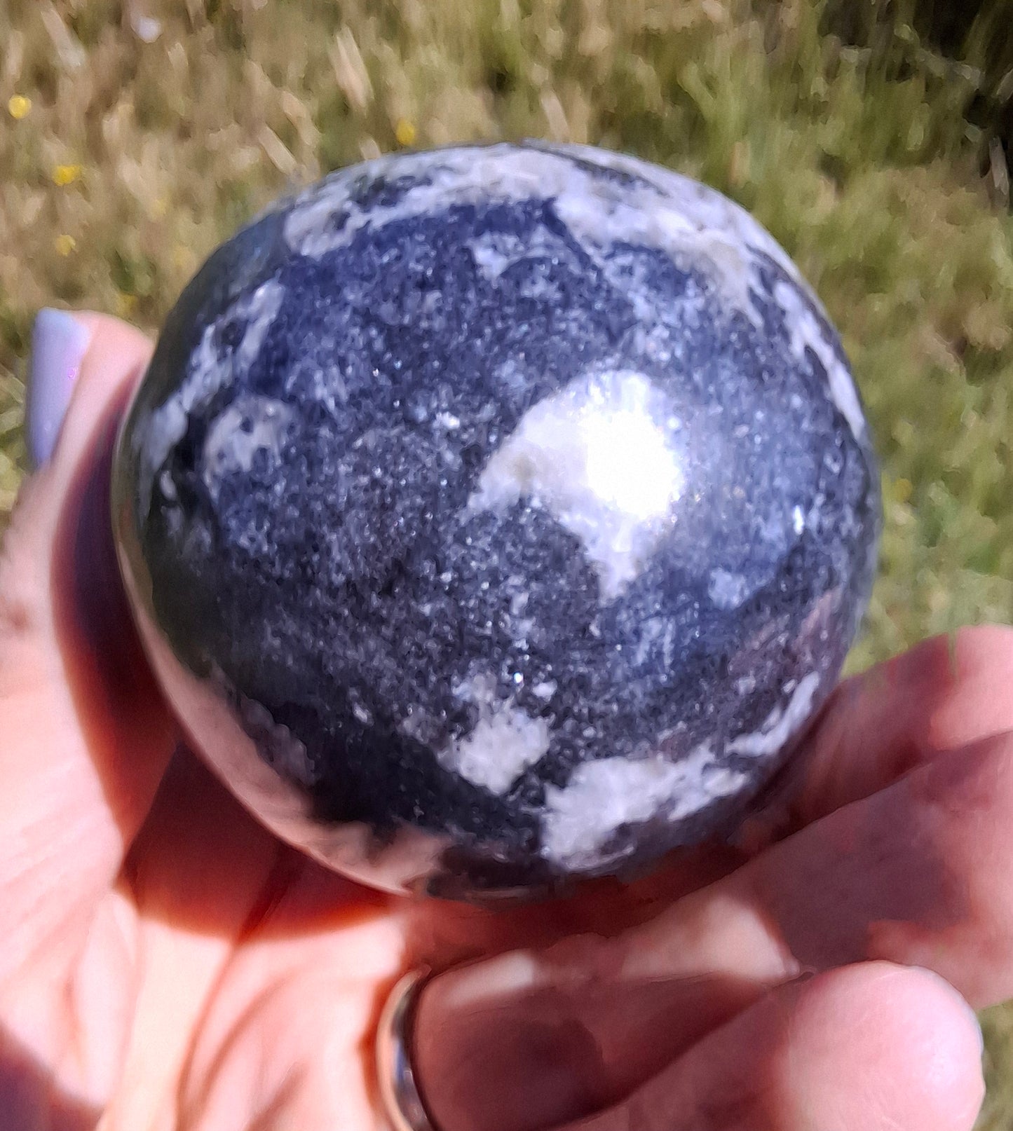 Orthoceras Sphere, Fossil (Ref: OS2)