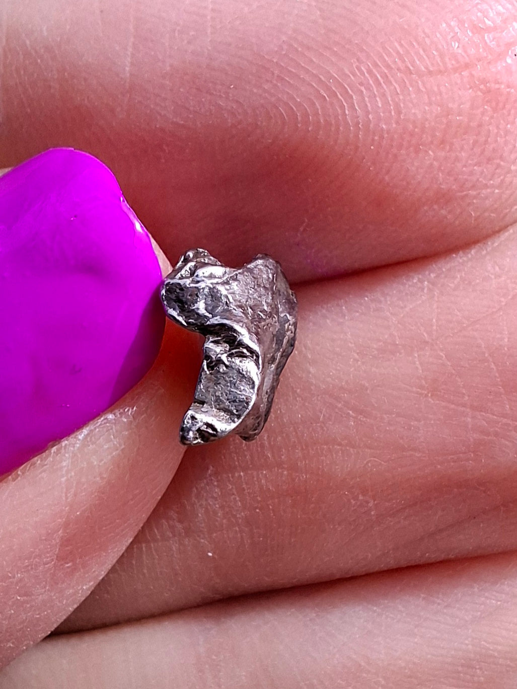Campo del Cielo, 0.91g, Nickel Iron Meteorite (Ref: C1)