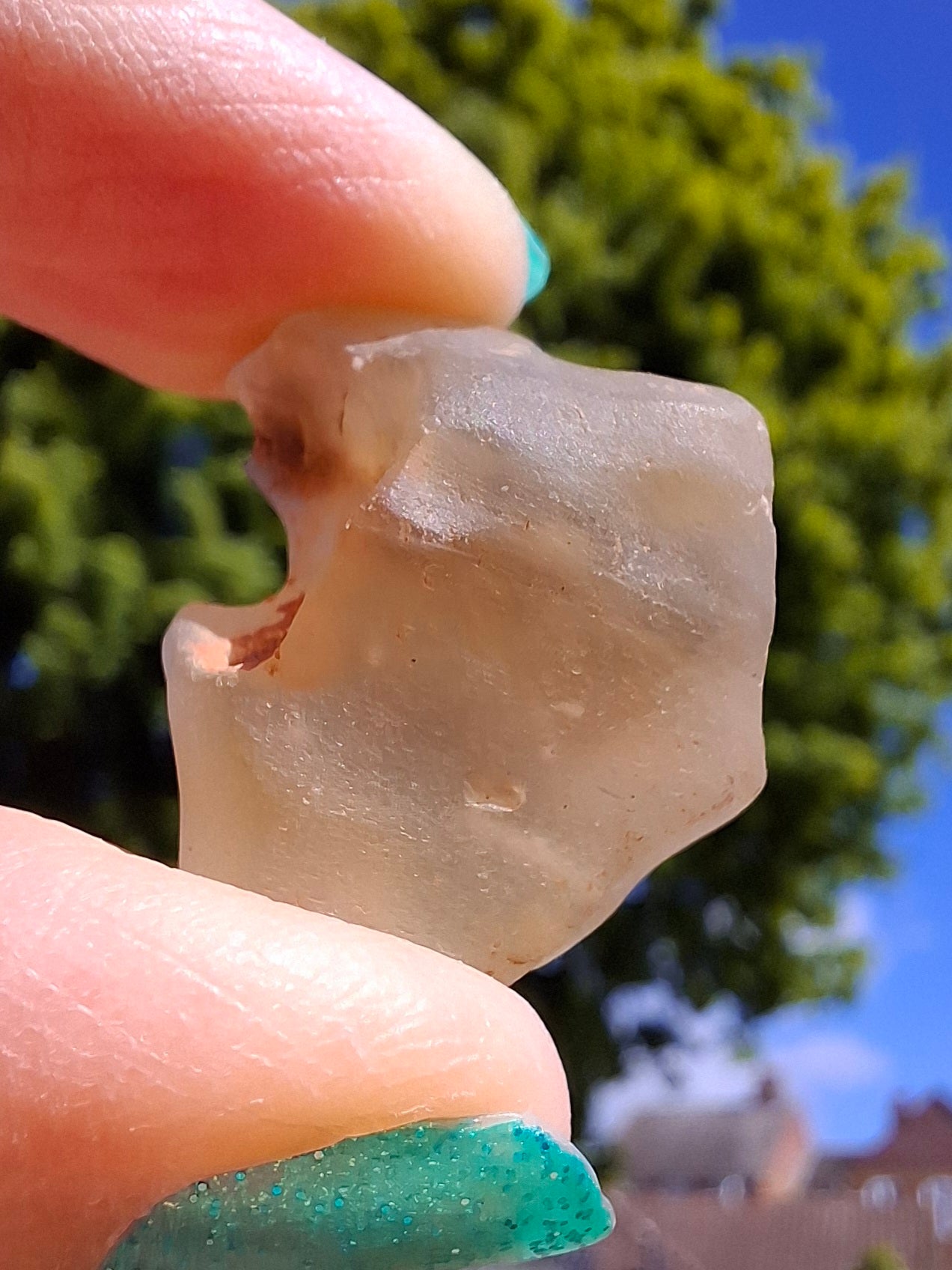 Libyan Desert Glass Piece, 6.97g, Tektite