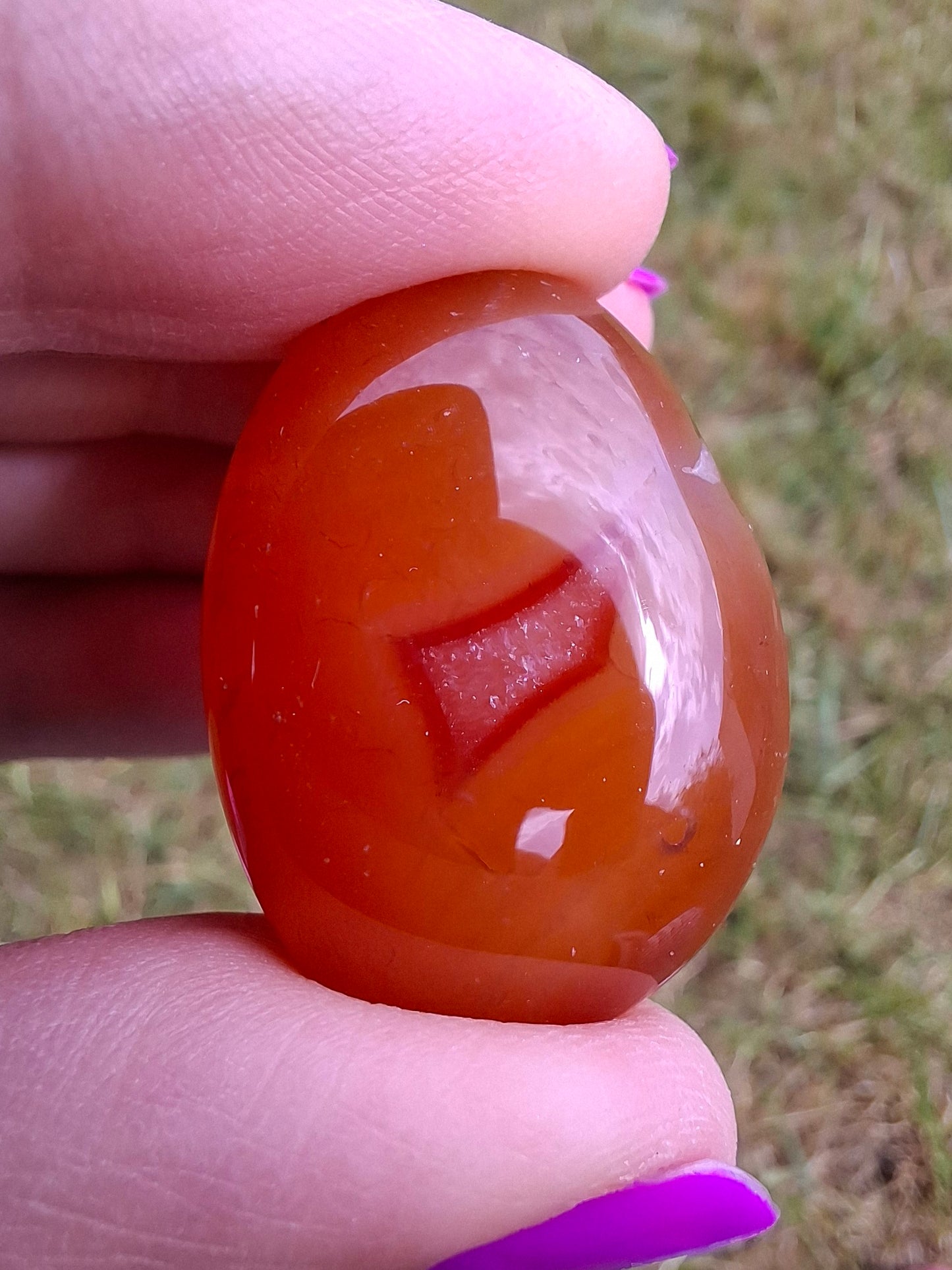 Carnelian, Tumble Stone, Crystal (Ref: T65)