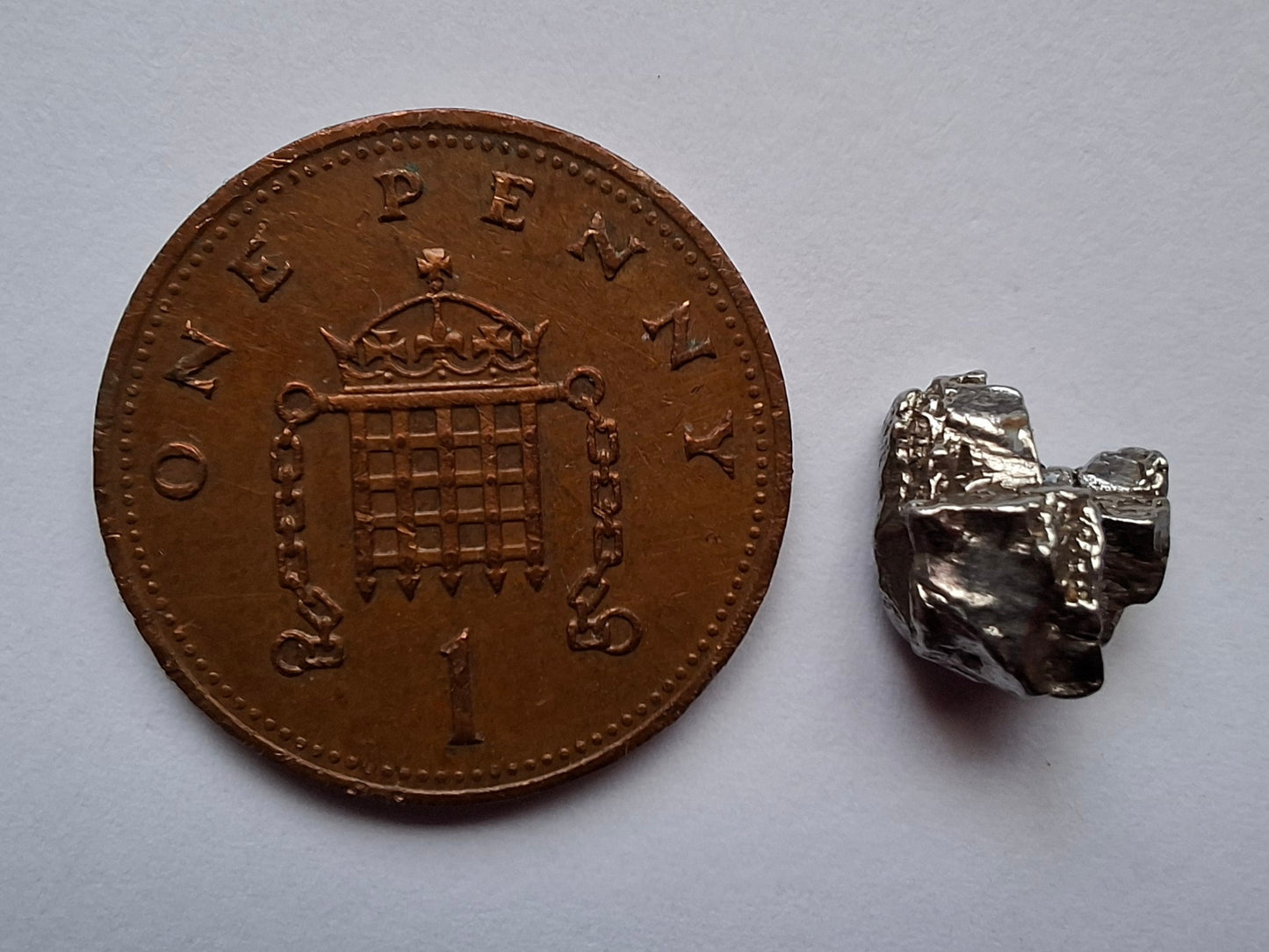 Campo del Cielo, 1.11g, Nickel Iron Meteorite (Ref: C15)