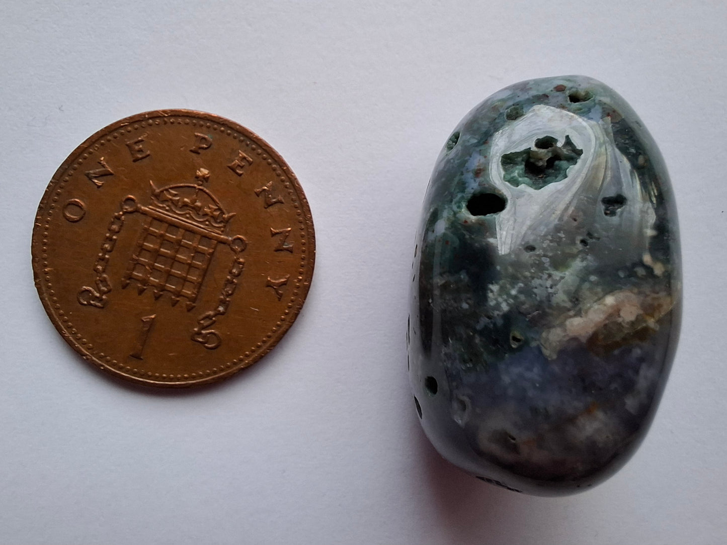 Ocean Jasper, Tumble Stone, Crystal (Ref: T200)
