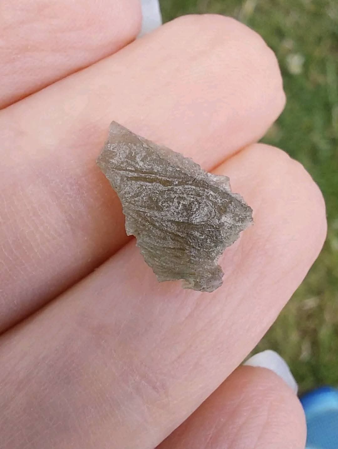 Moldavite Piece, 0.55g, Tektite (Ref: E225)