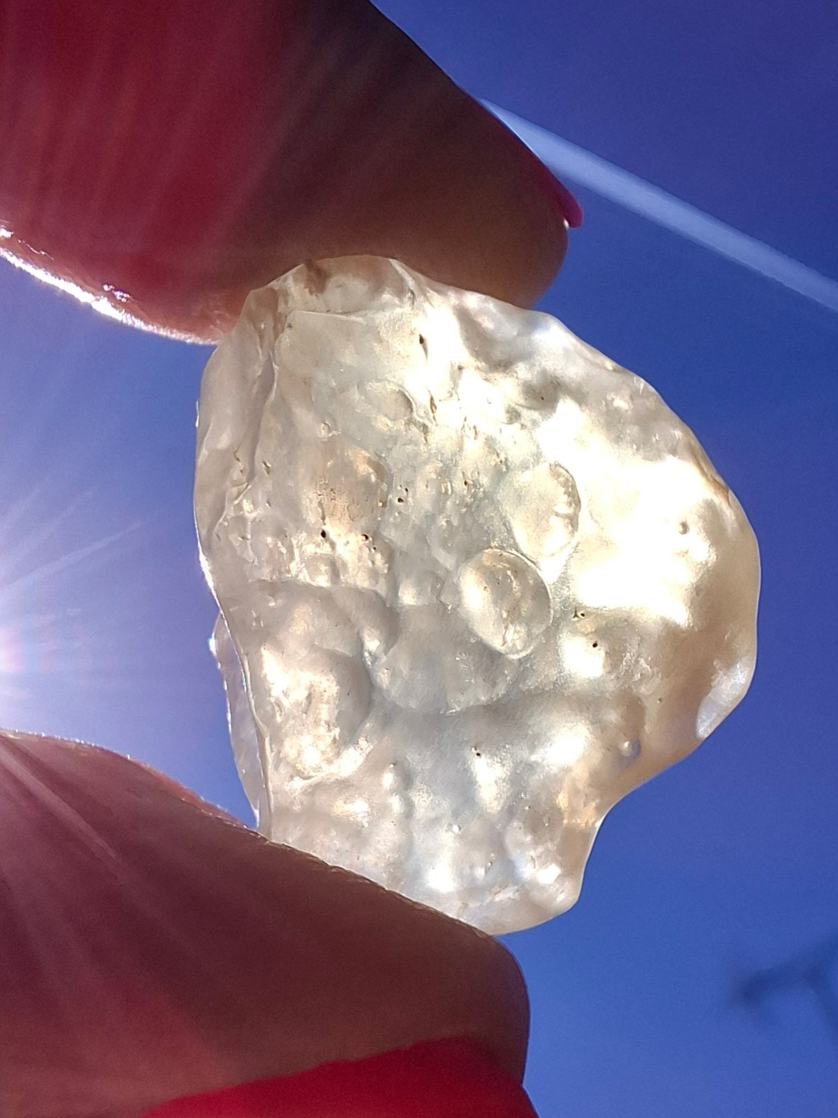 Libyan Desert Glass Piece, 5.58g, Tektite