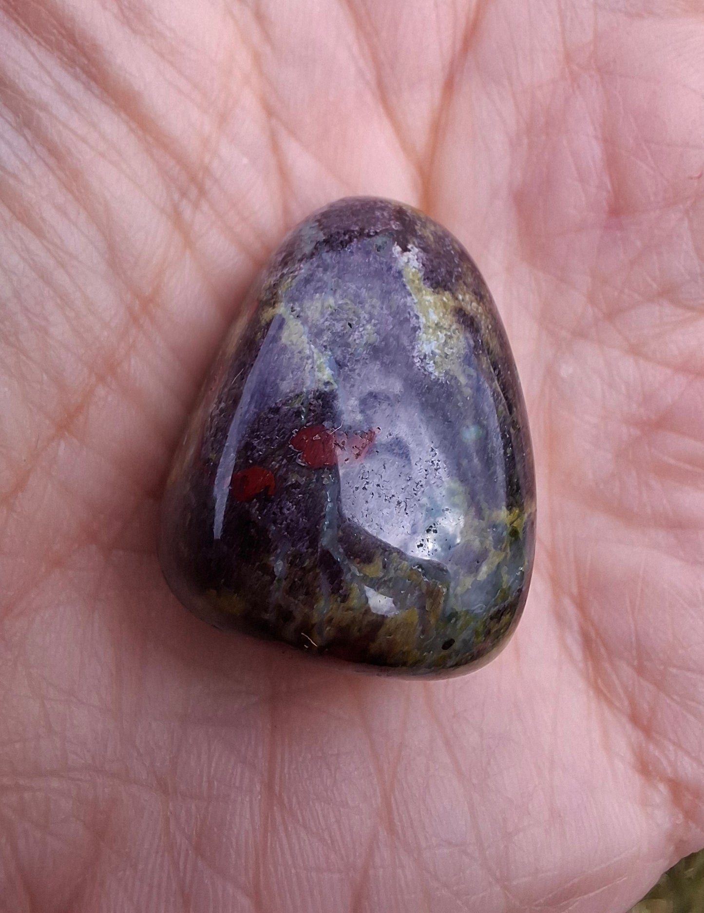 Dragons Blood Jasper, Tumble Stone, Crystal (Ref: T110)