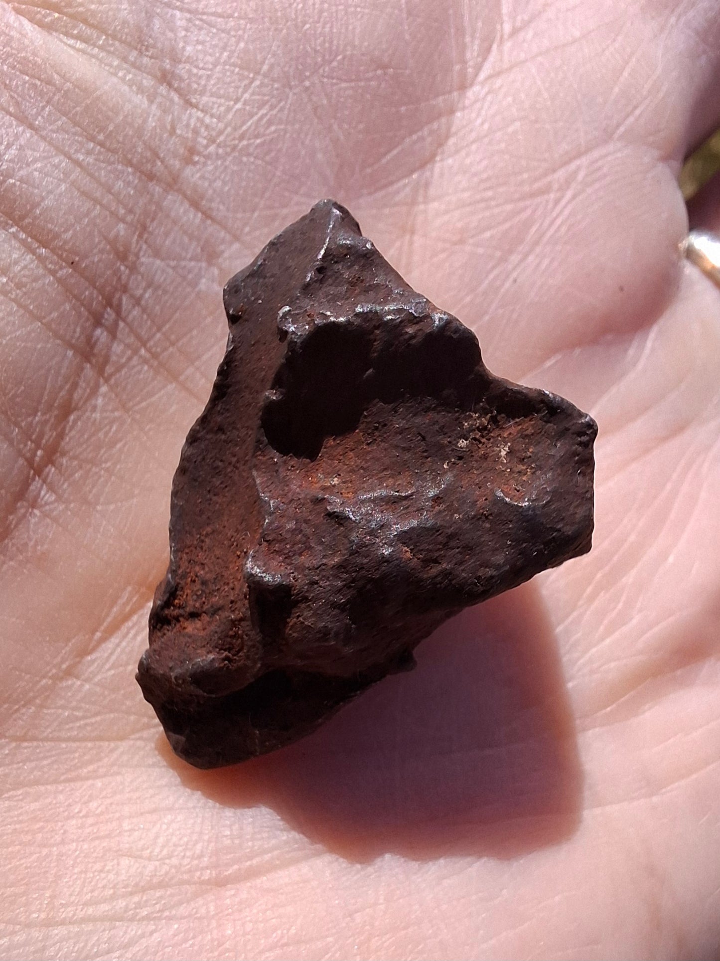 Gebel Kamil Iron Meteorite, 25.42g (Ref: K38)