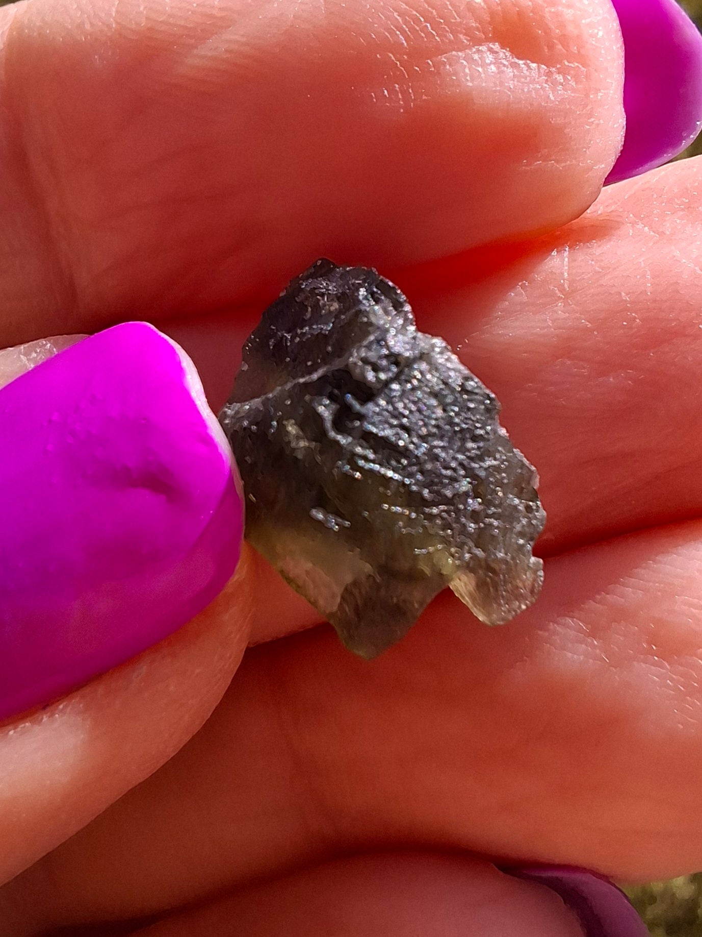 Moldavite Piece, 1.20g, Tektite (Ref: 1440)
