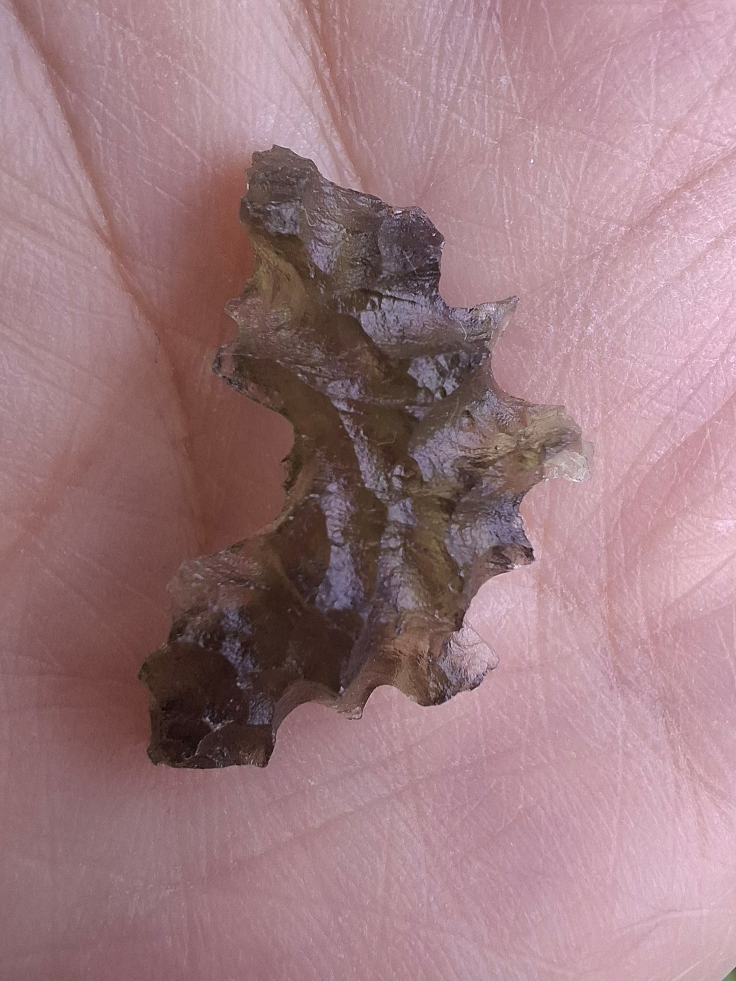 Moldavite Piece, JEZKOVNA BESEDNICE, 1.41g, Tektite (Ref: 1284)
