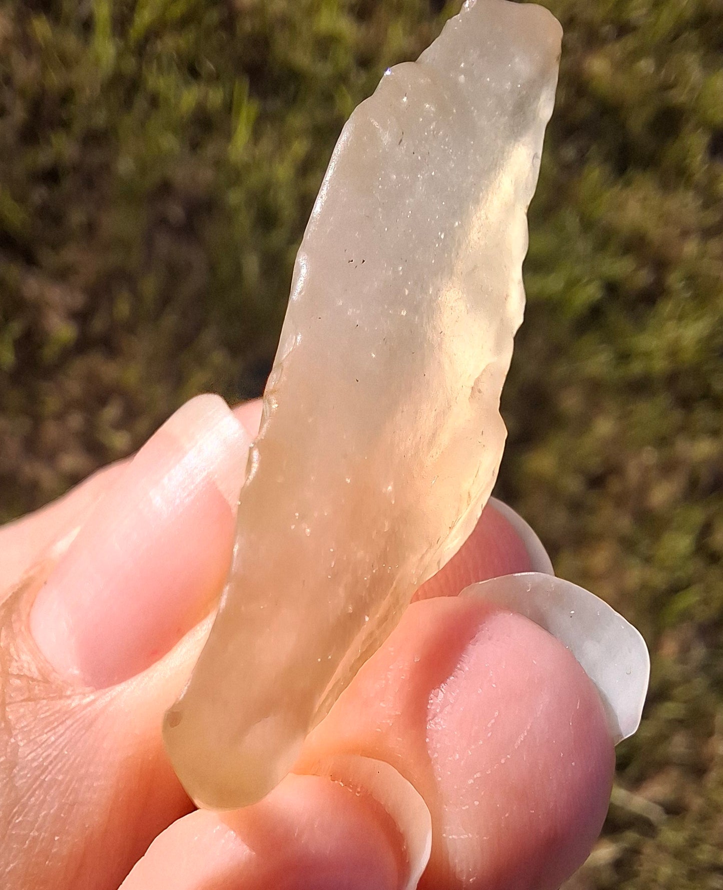 Libyan Desert Glass Piece, 7.46g, Tektite (Ref: LE5)