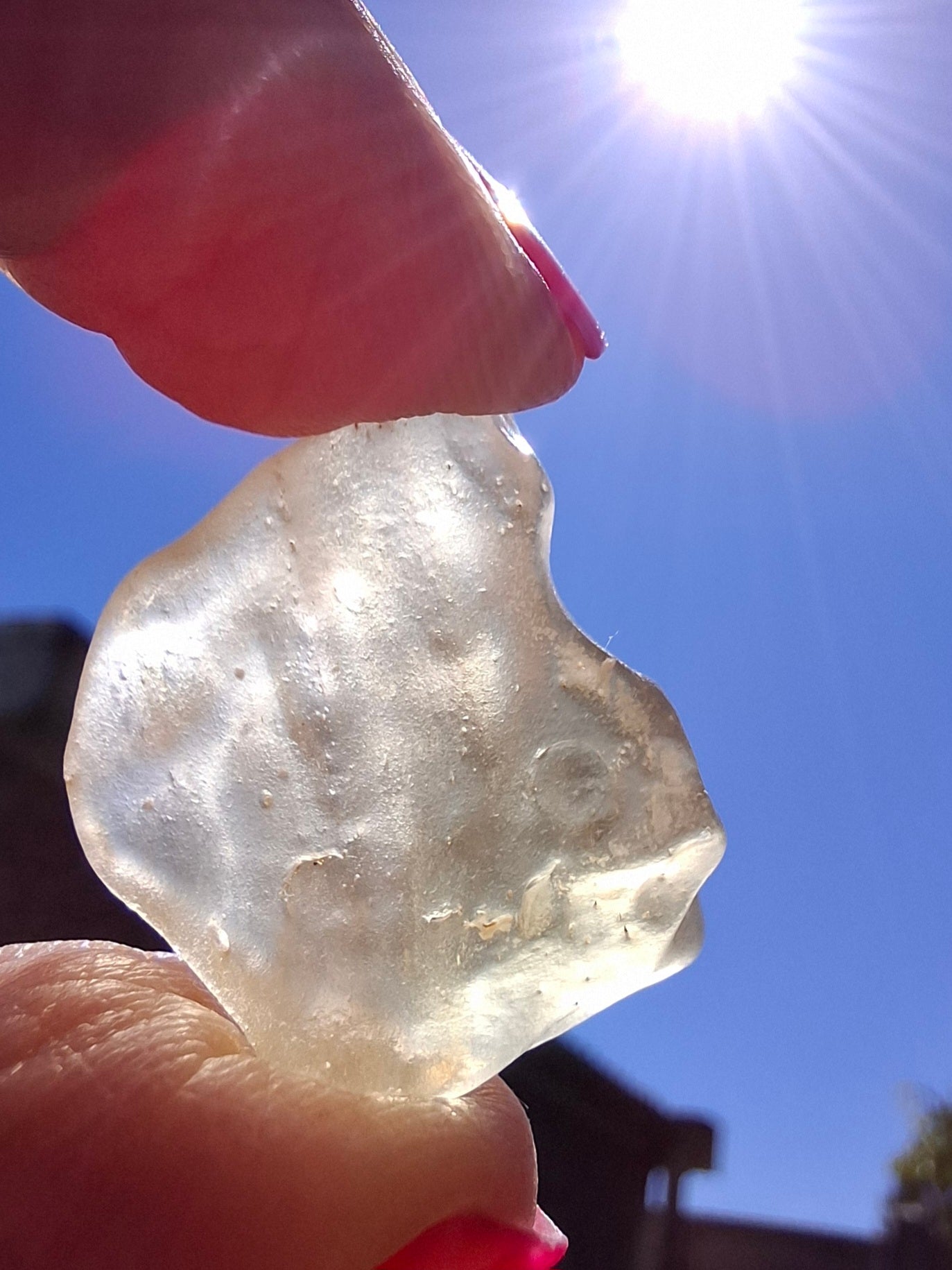 Libyan Desert Glass Piece, 5.70g, Tektite