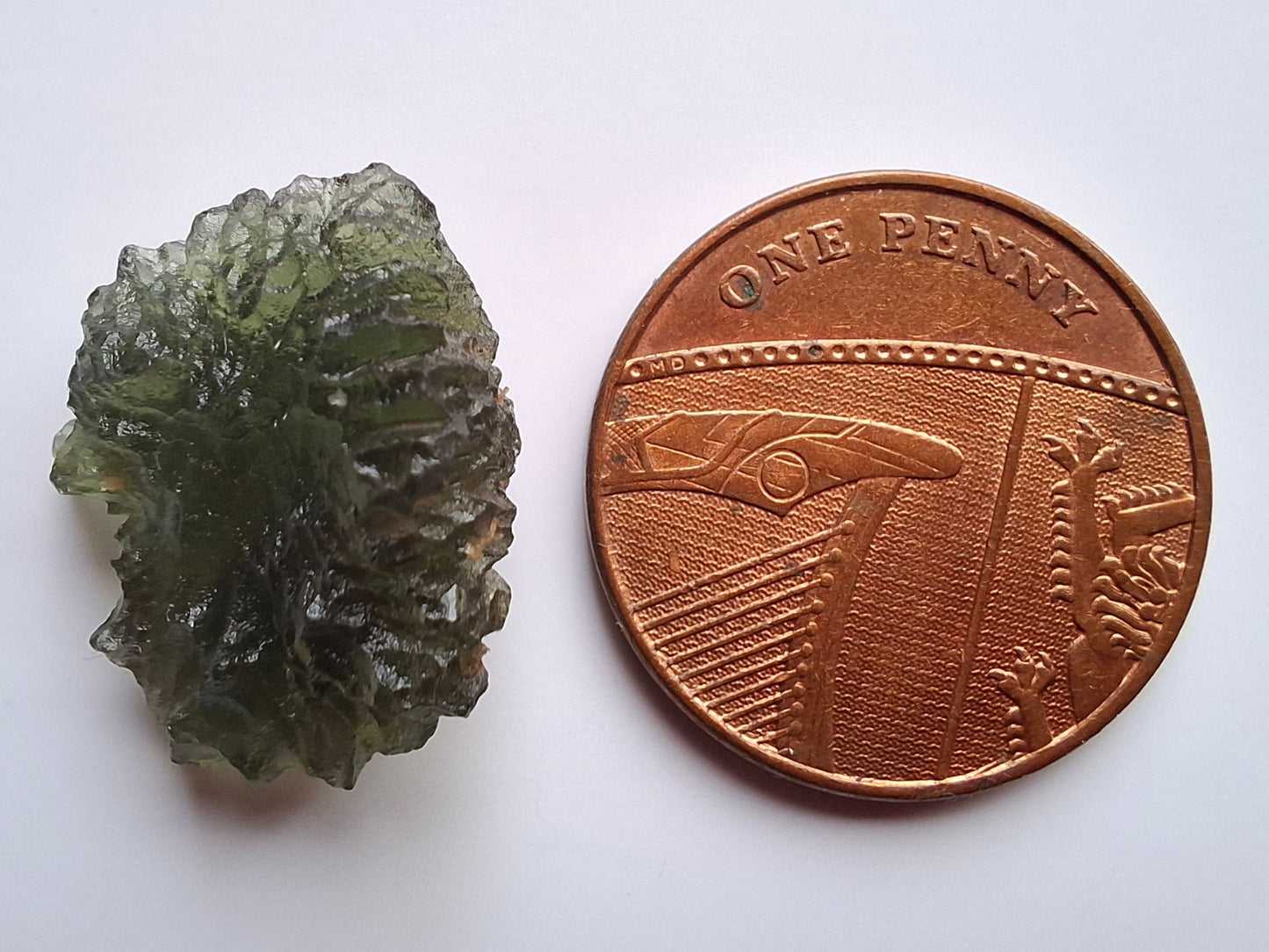 Moldavite Piece, 2.23g, Tektite (Ref: 1401)