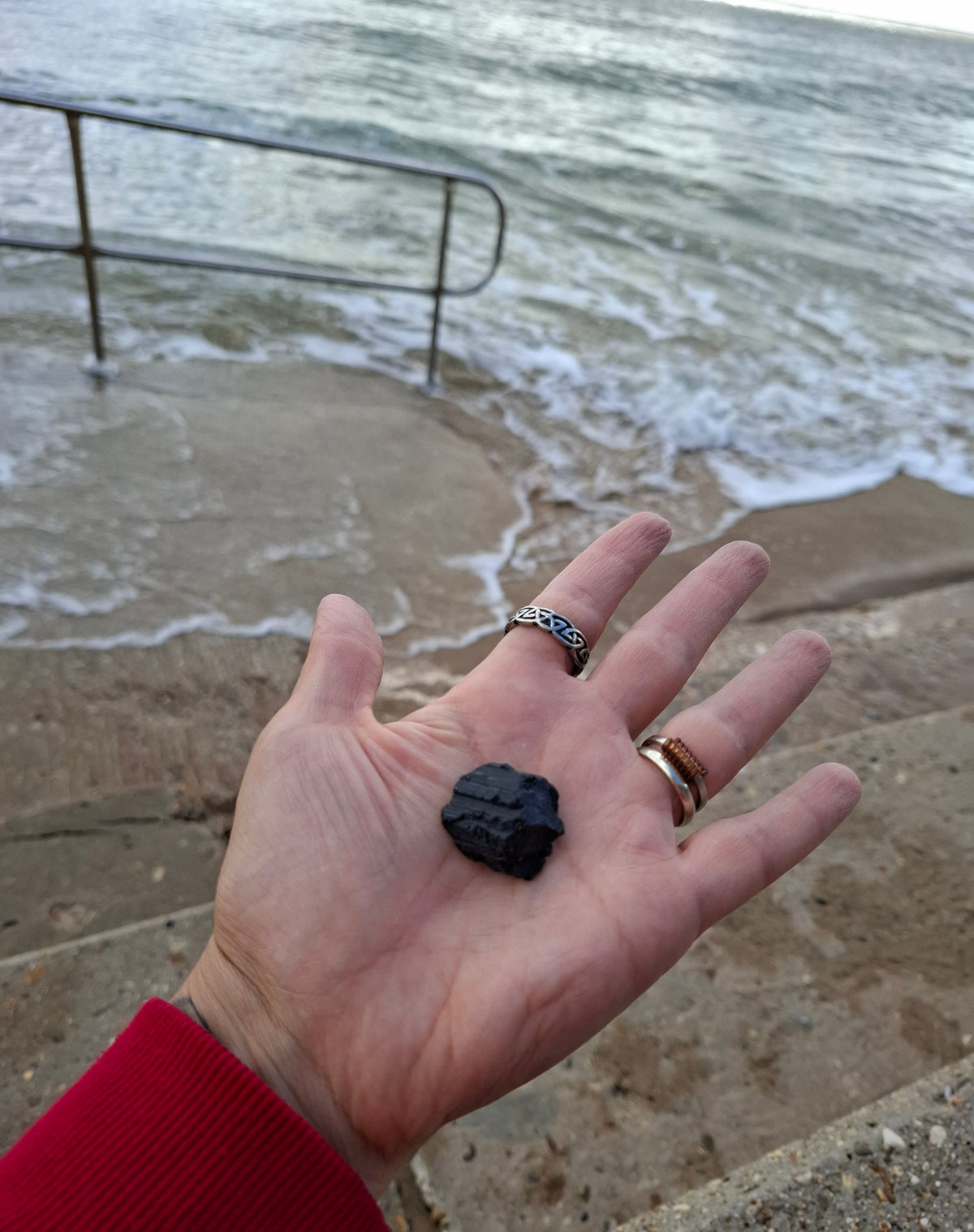 Black Tourmaline RAW, 11.70g, Crystal (Ref: RBT6)