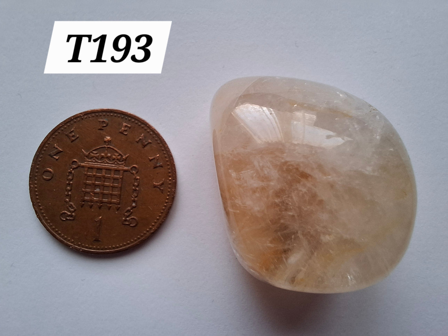 Golden Healer, Tumble Stone, Crystal (Ref: T193)
