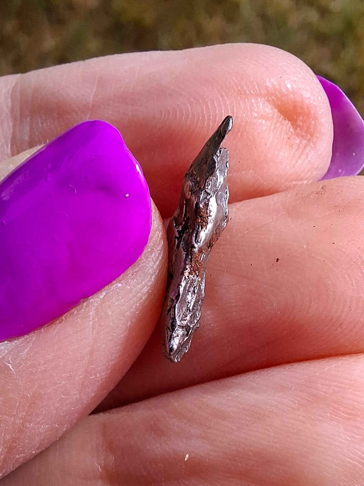 Campo del Cielo, 0.99g, Nickel Iron Meteorite (Ref: C8)