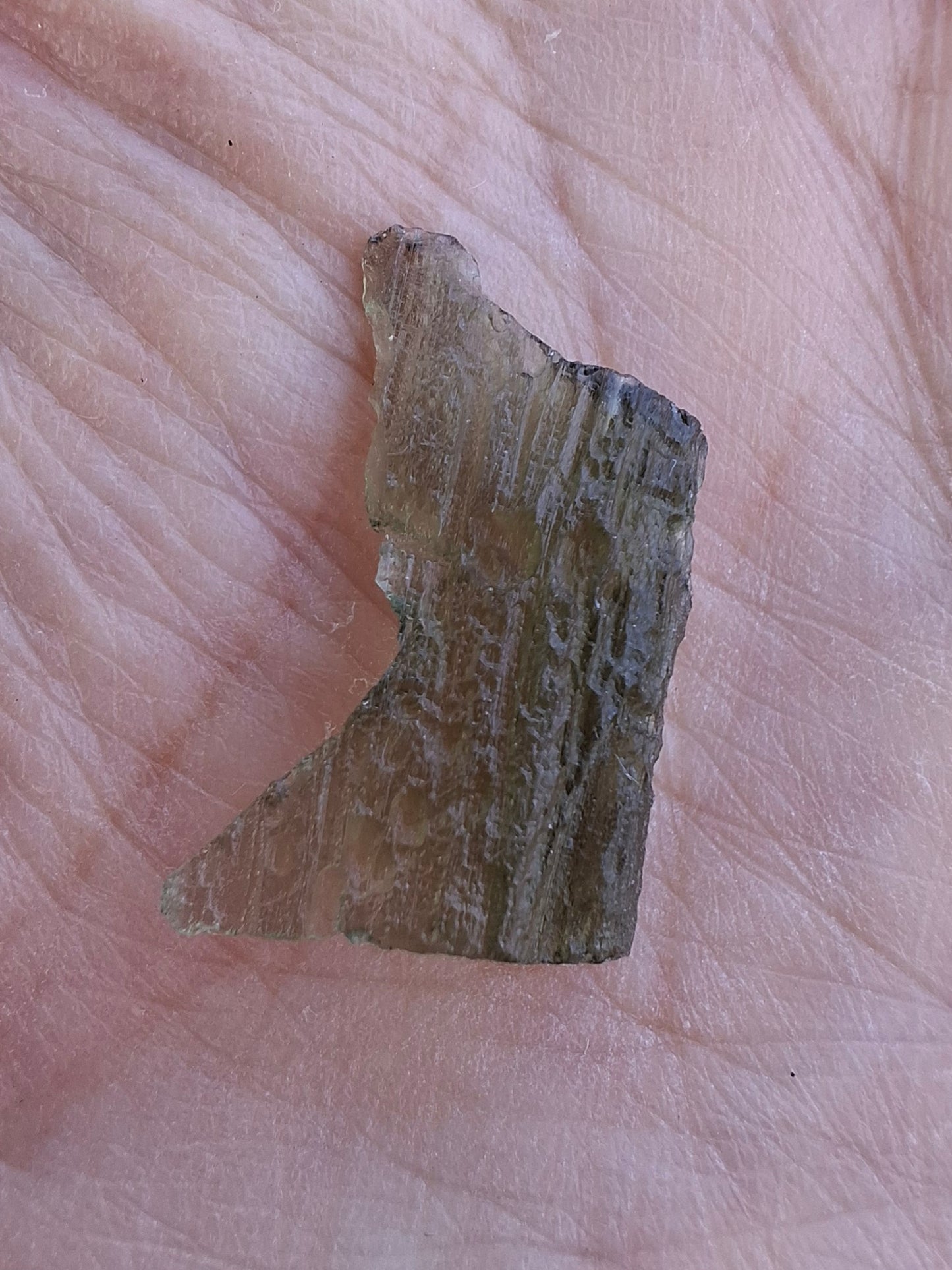 Moldavite Piece, 1.07g, Tektite (Ref: 1394)
