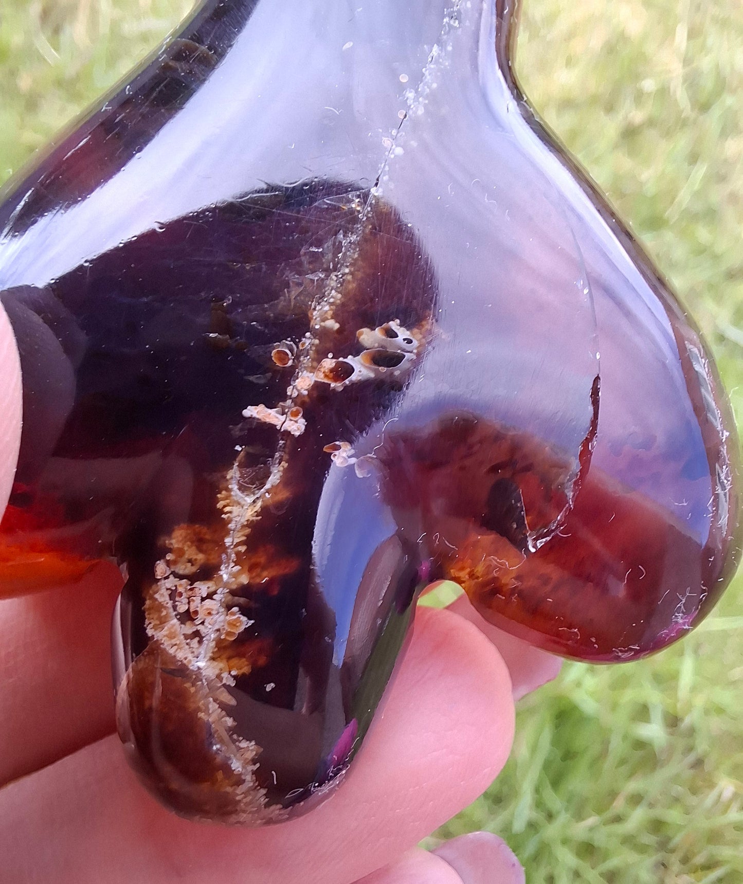 Red Amber Angel, 22.65, Carving, Fossil (Ref: AA3)