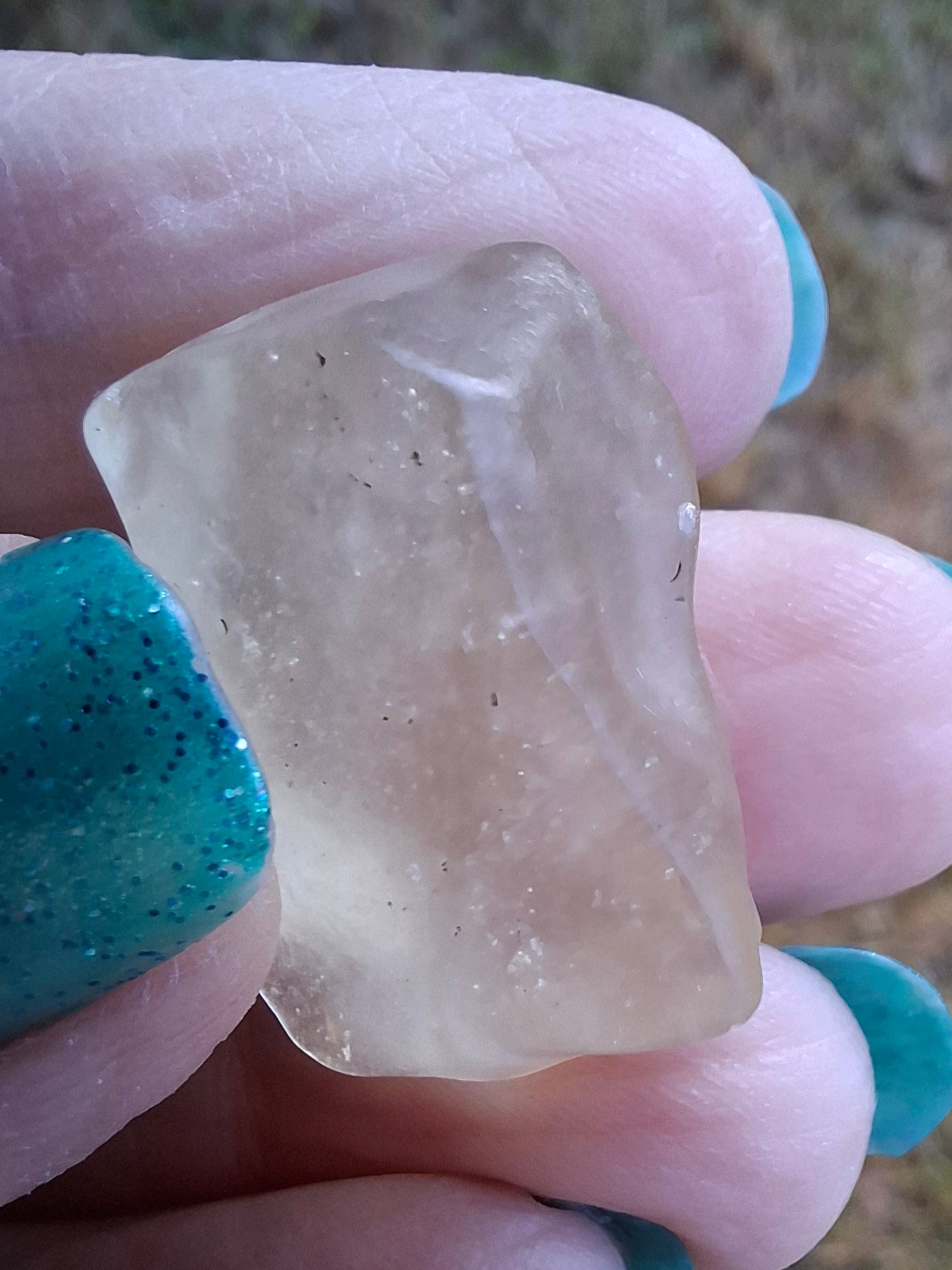 Libyan Desert Glass Piece, 7.46g, Tektite