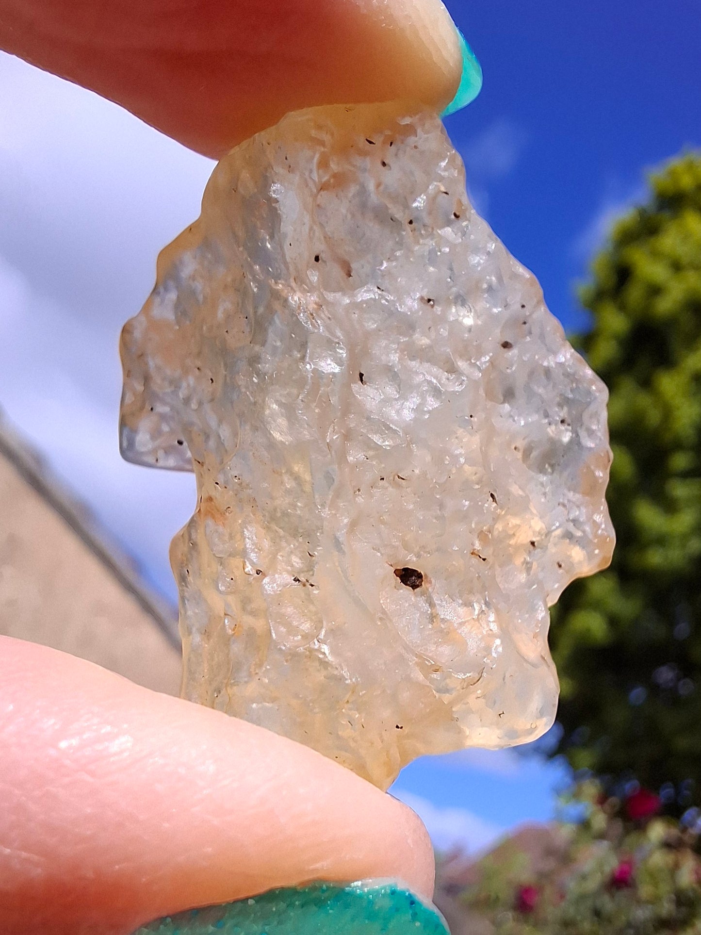 Libyan Desert Glass Piece, 10.00g, Tektite