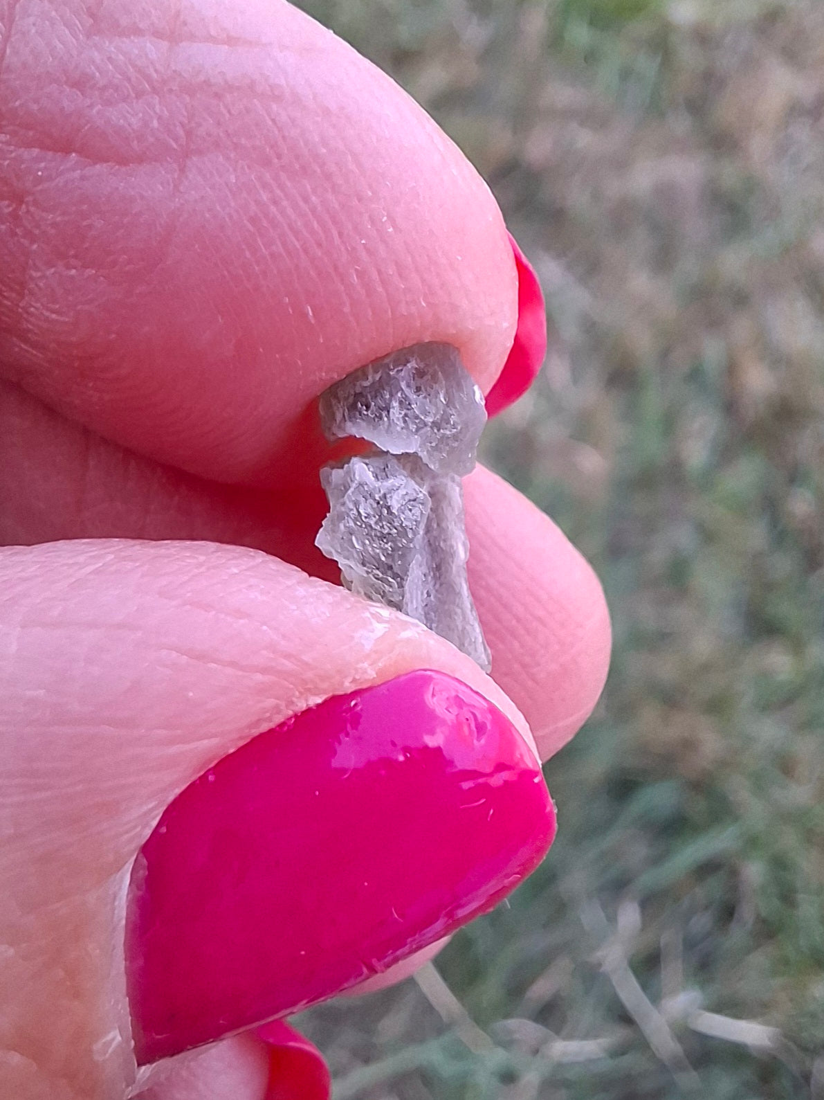 Moldavite Piece, SNOWFLAKE, FROSTED, BRUSNA, 0.31g, Tektite (Ref: 1500)