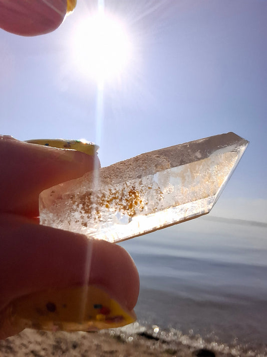 Natural Citrine, 5.00g, Crystal (Ref: TC9)
