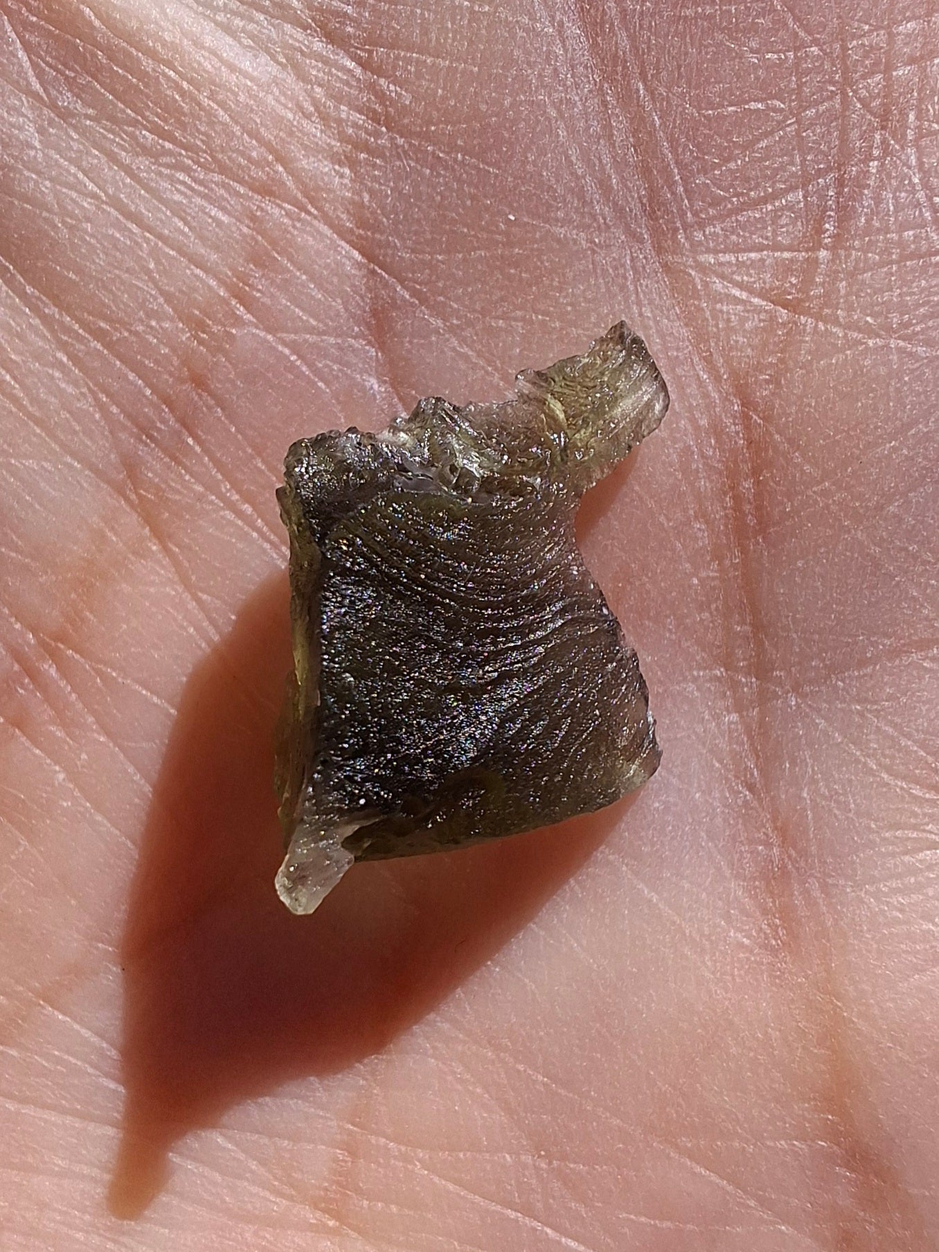 Moldavite Piece, 1.10g, Tektite (Ref: E230)