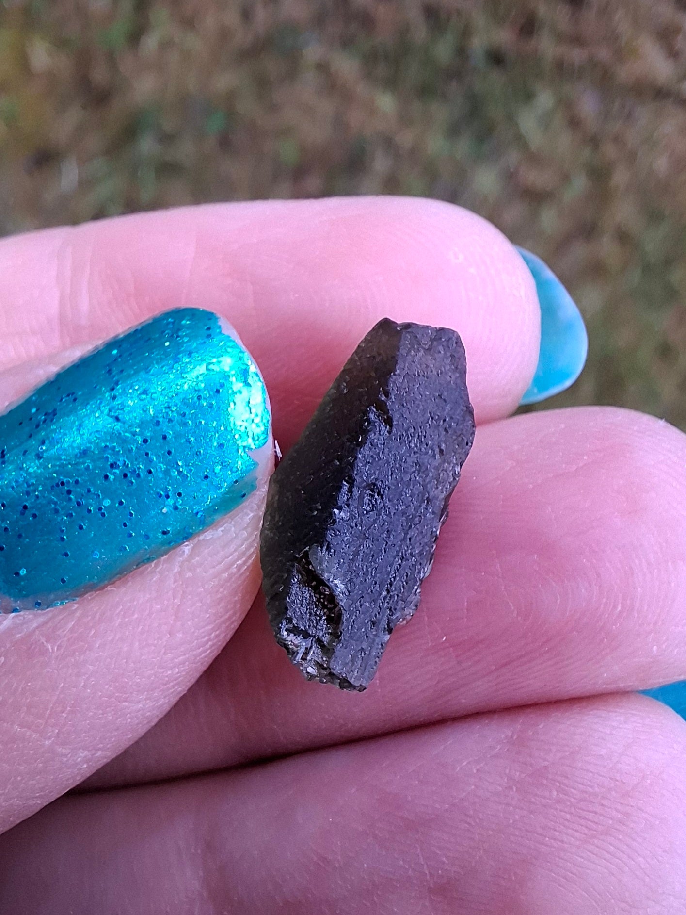 Moldavite Piece, 1.03g, Tektite (Ref: 1416)