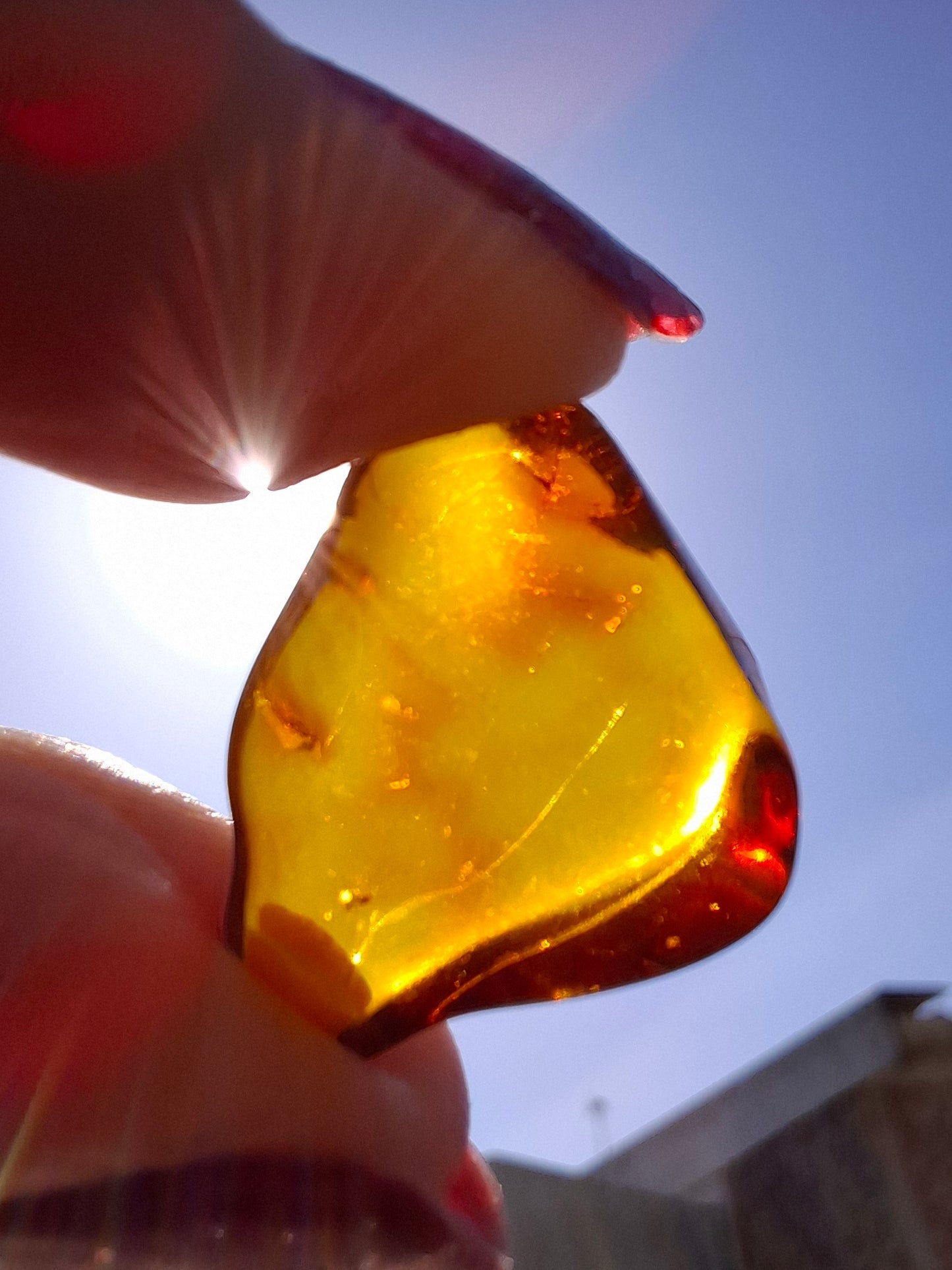 Baltic Amber, 0.88g, Fossil (Ref: A254)