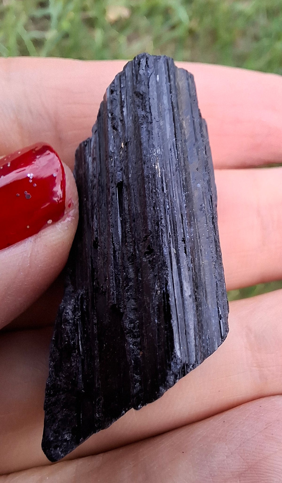 Black Tourmaline RAW, 21.93g, Crystal (Ref: RBT16)