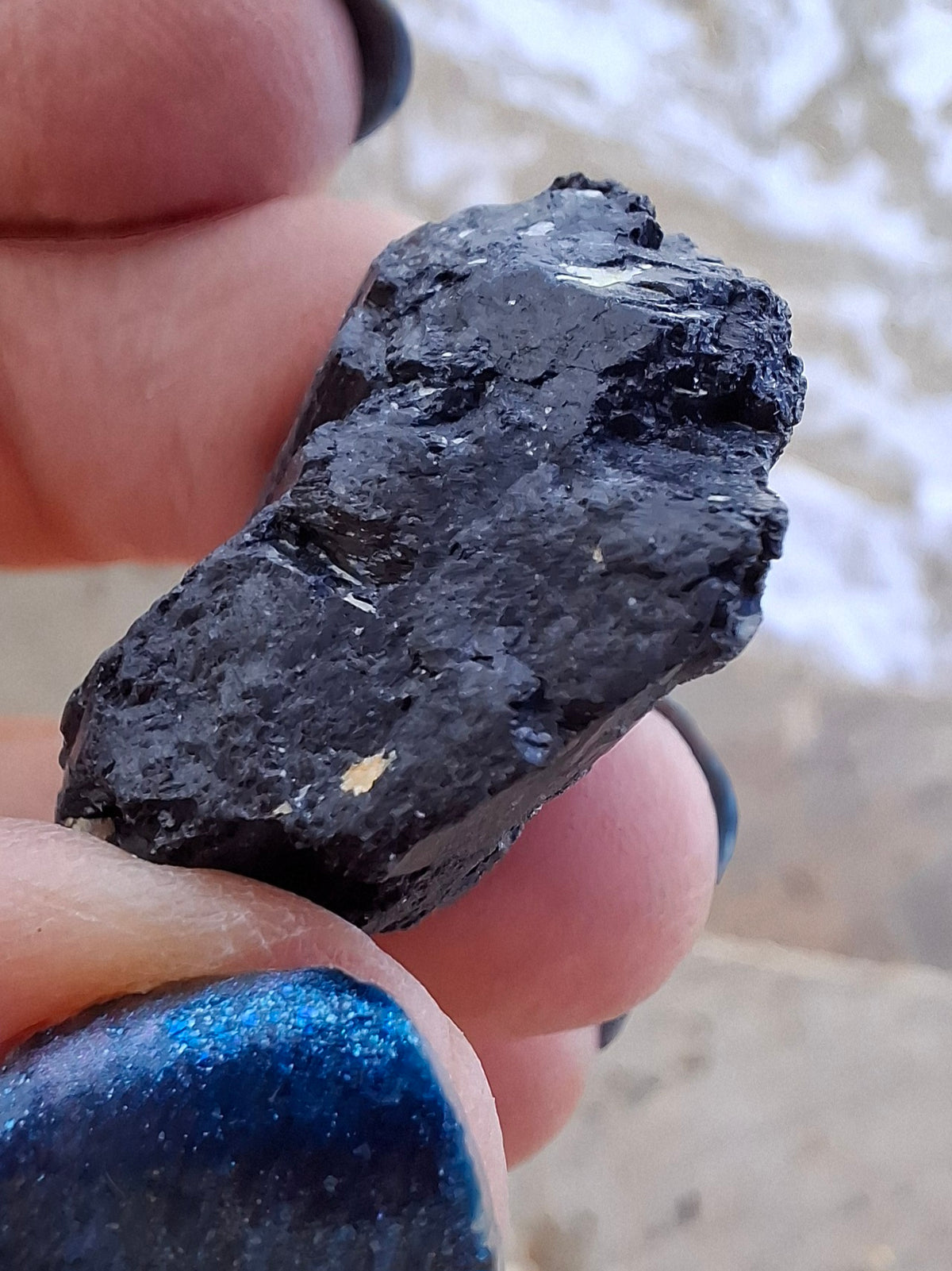 Black Tourmaline RAW, 11.70g, Crystal (Ref: RBT6)