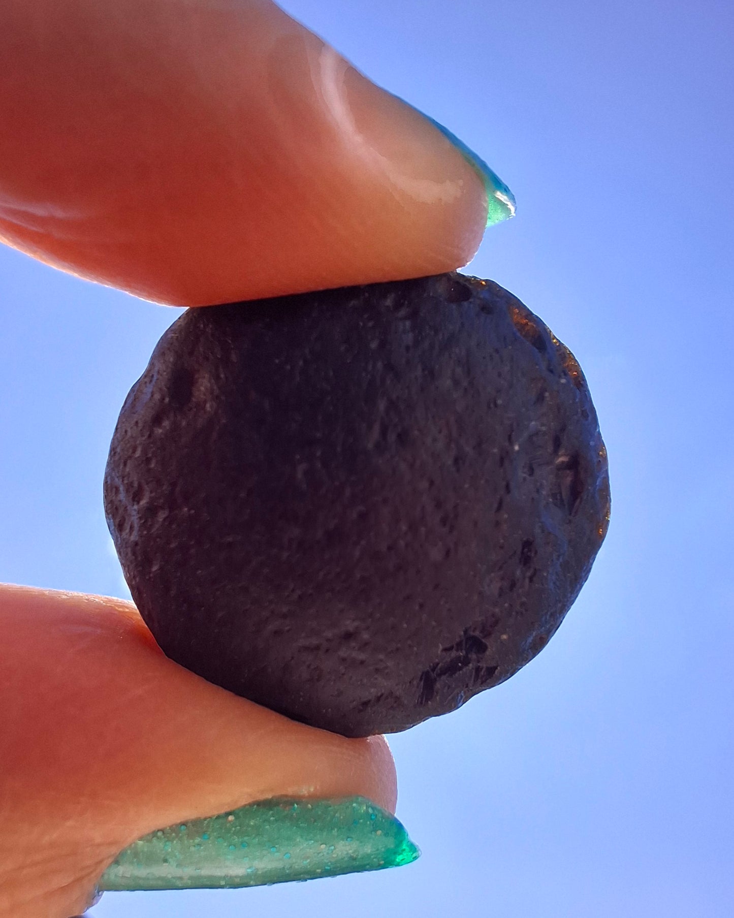 Philippinite (Rizalite), 9.24g, Tektite