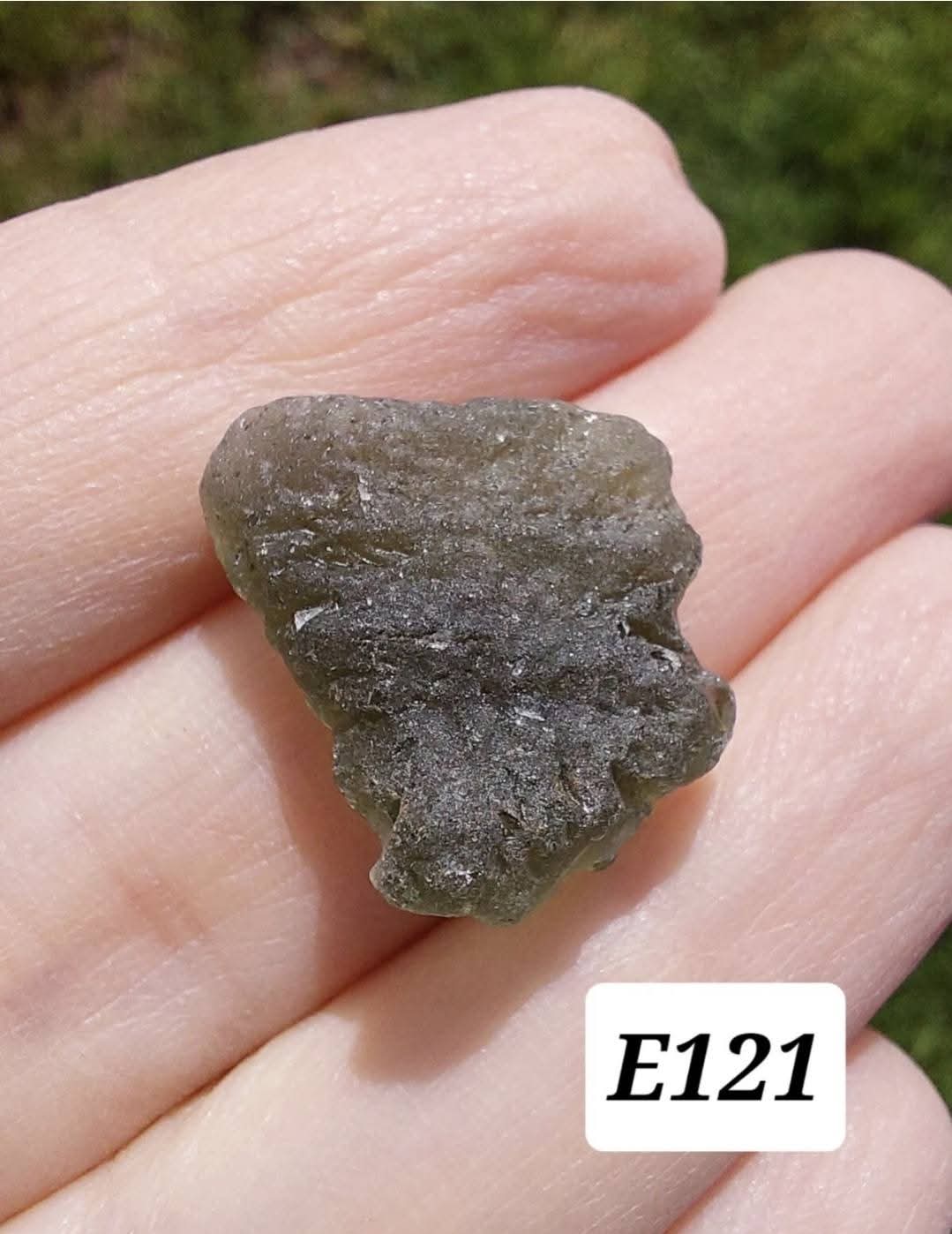Moldavite Piece, 2.78g, Tektite (Ref: E121)