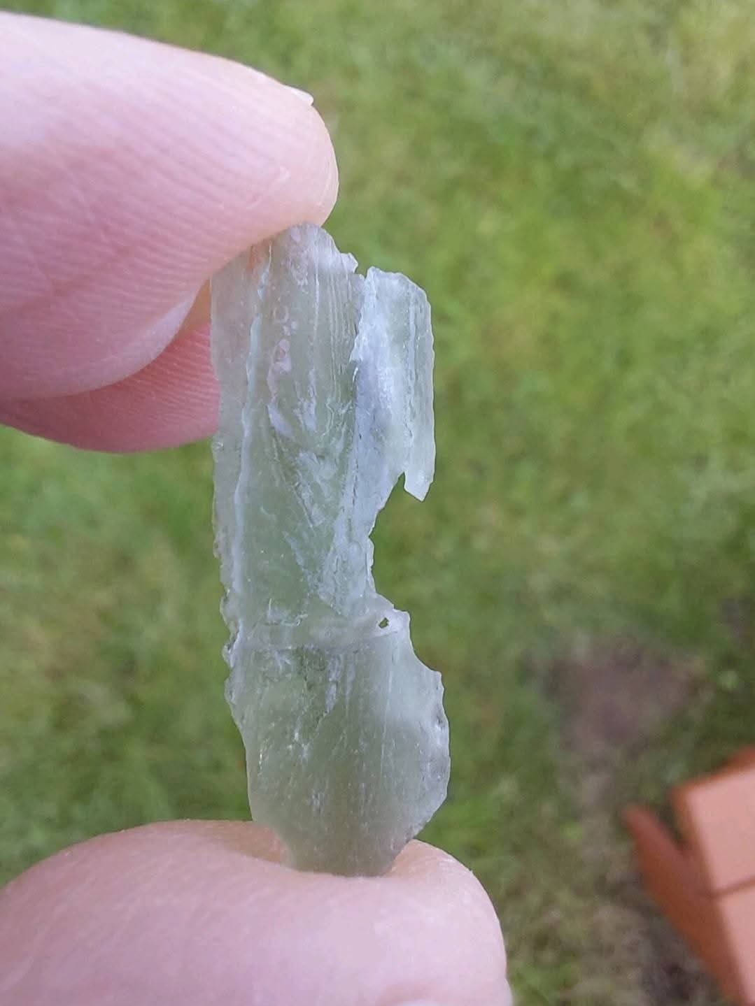 Moldavite Piece, 0.60g, Tektite (E243)