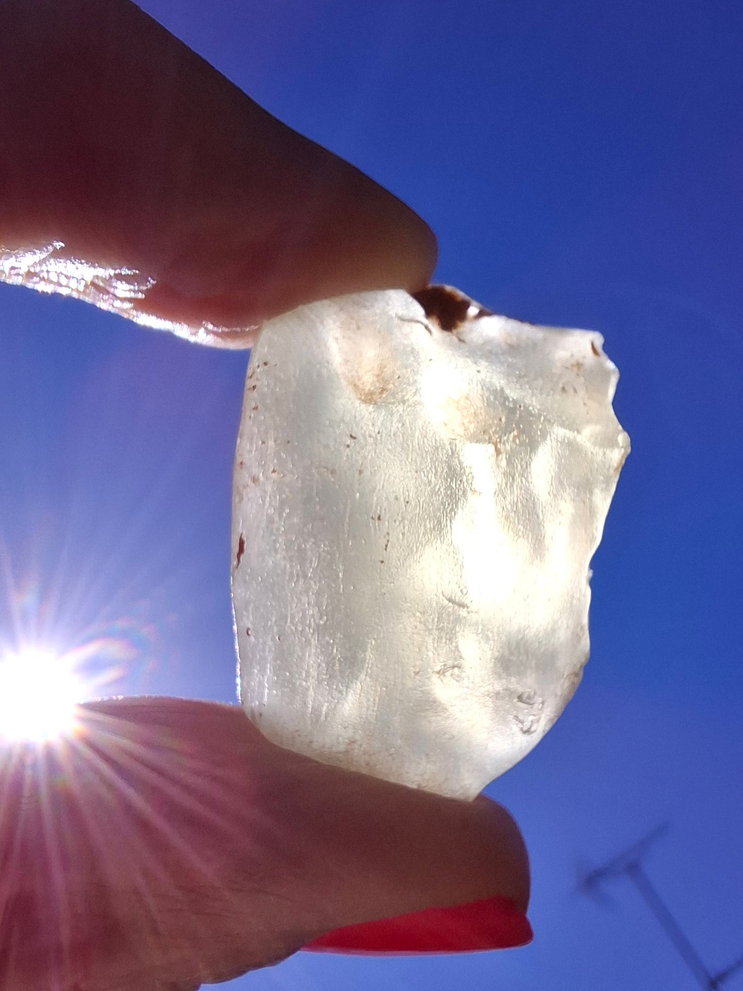 Libyan Desert Glass Piece, 16.55g, Tektite