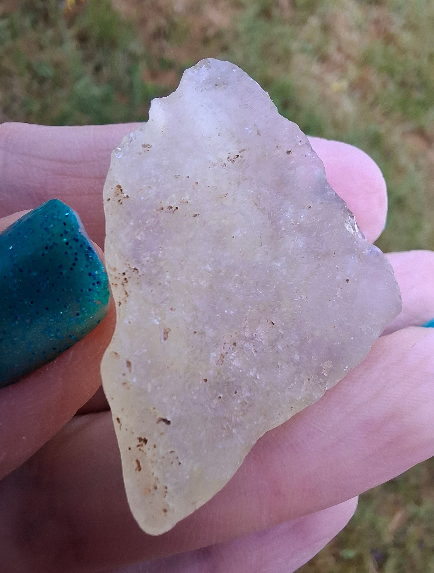 Libyan Desert Glass Piece, 11.78g, Tektite