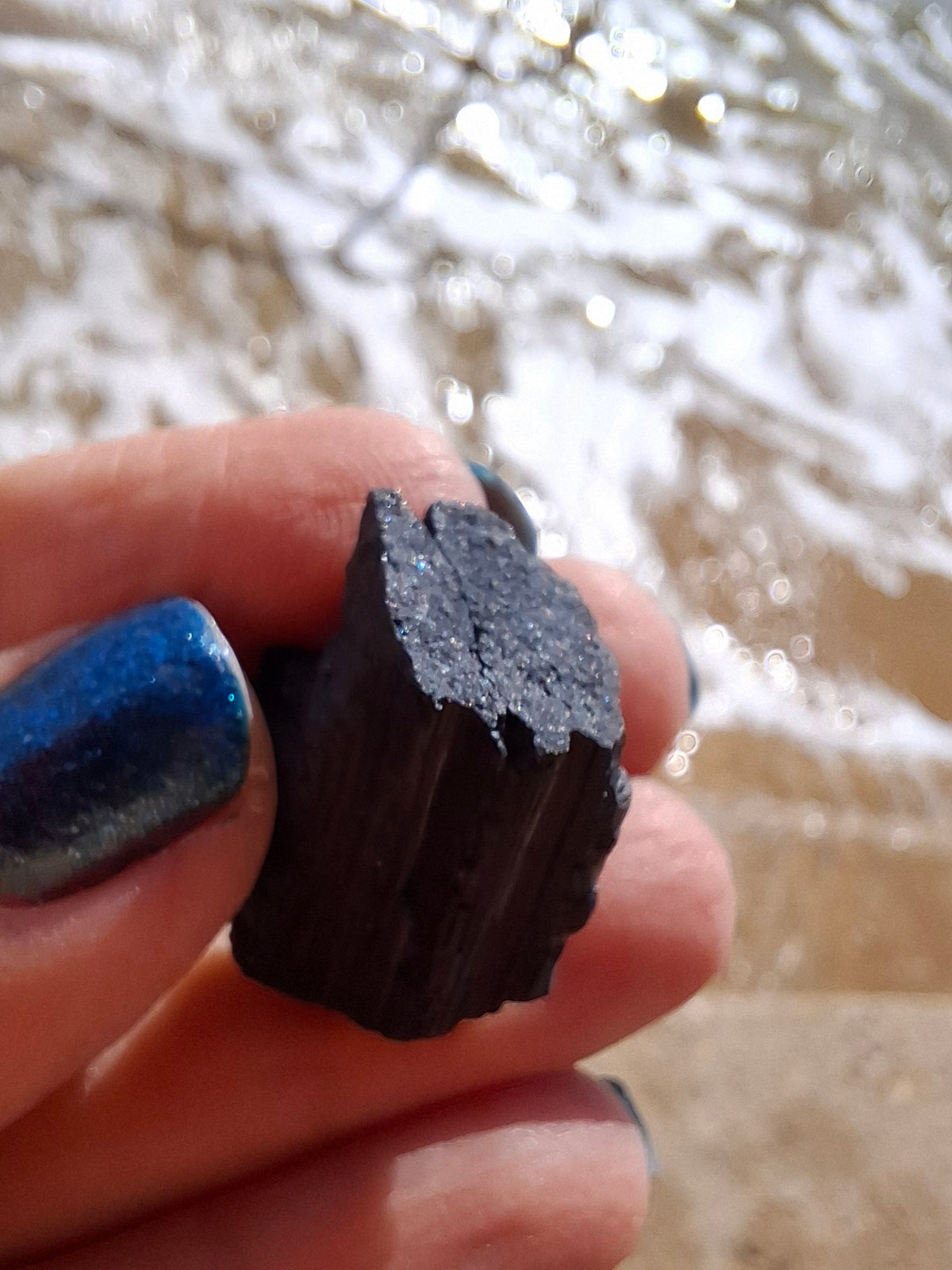 Black Tourmaline RAW, 8.70g, Crystal (Ref: RBT4)
