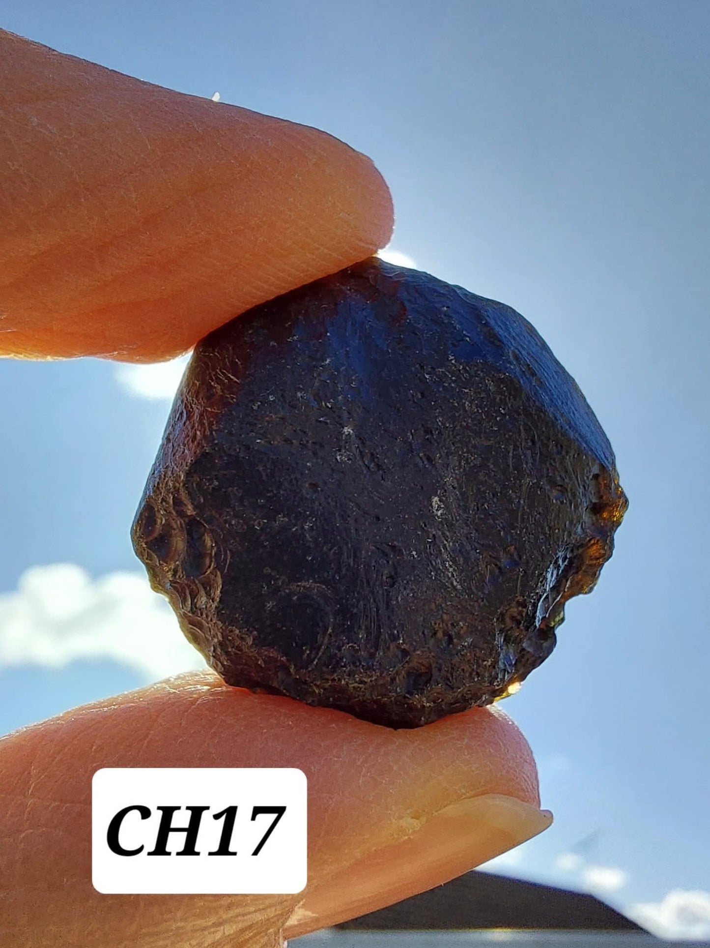 Guang Dong (Chinese), 12.96g, Tektite