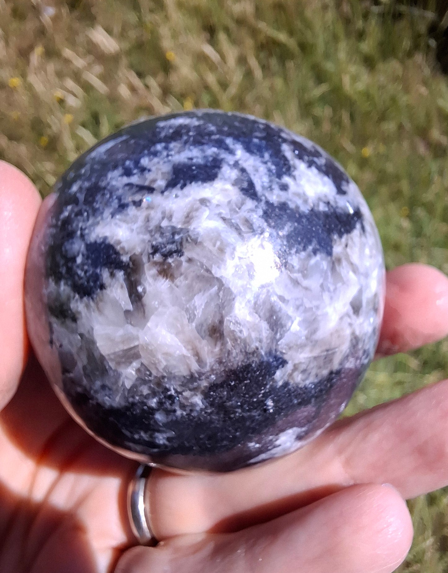 Orthoceras Sphere, Fossil (Ref: OS2)