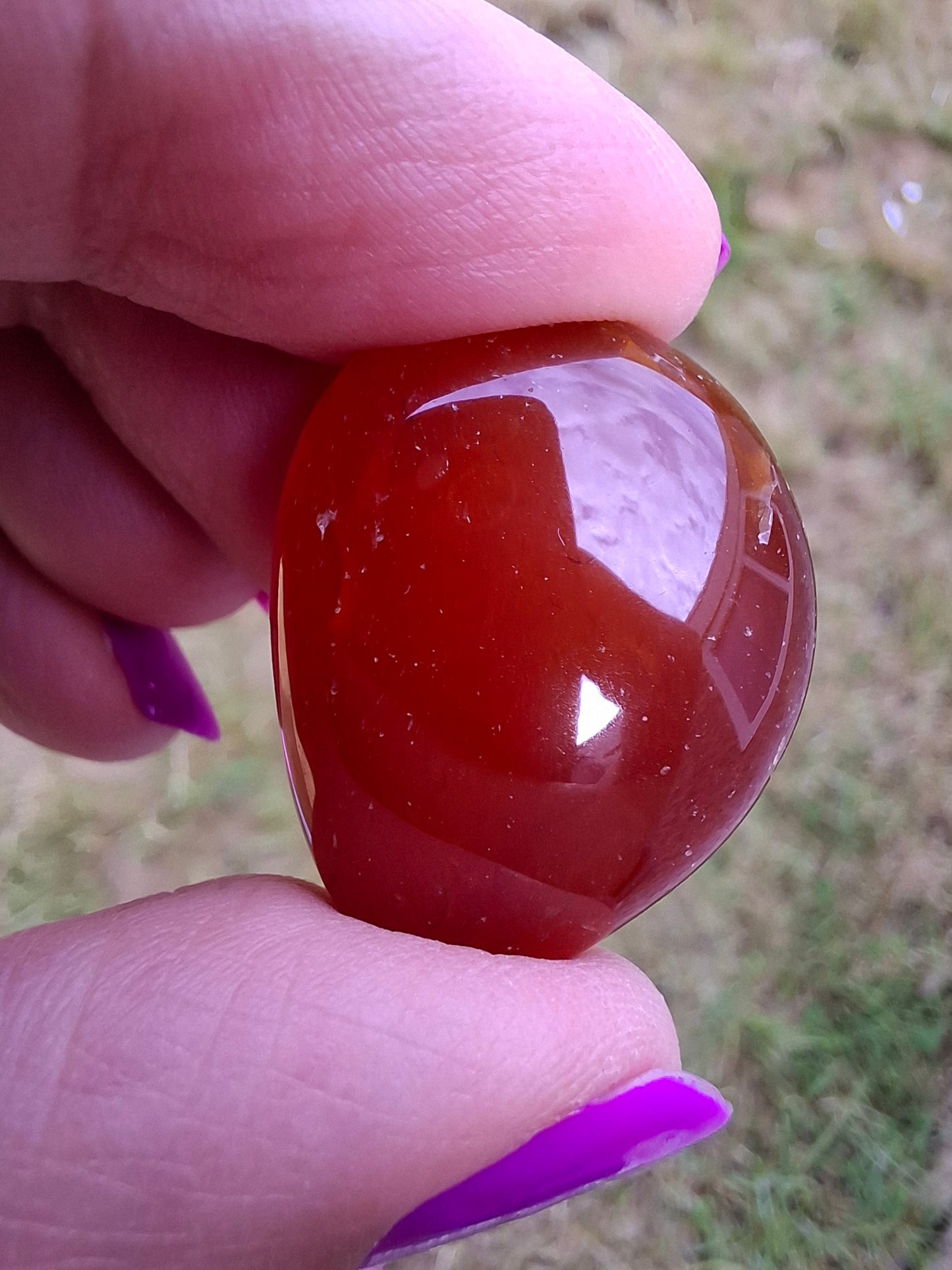 Carnelian, Tumble Stone, Crystal (Ref: T67)
