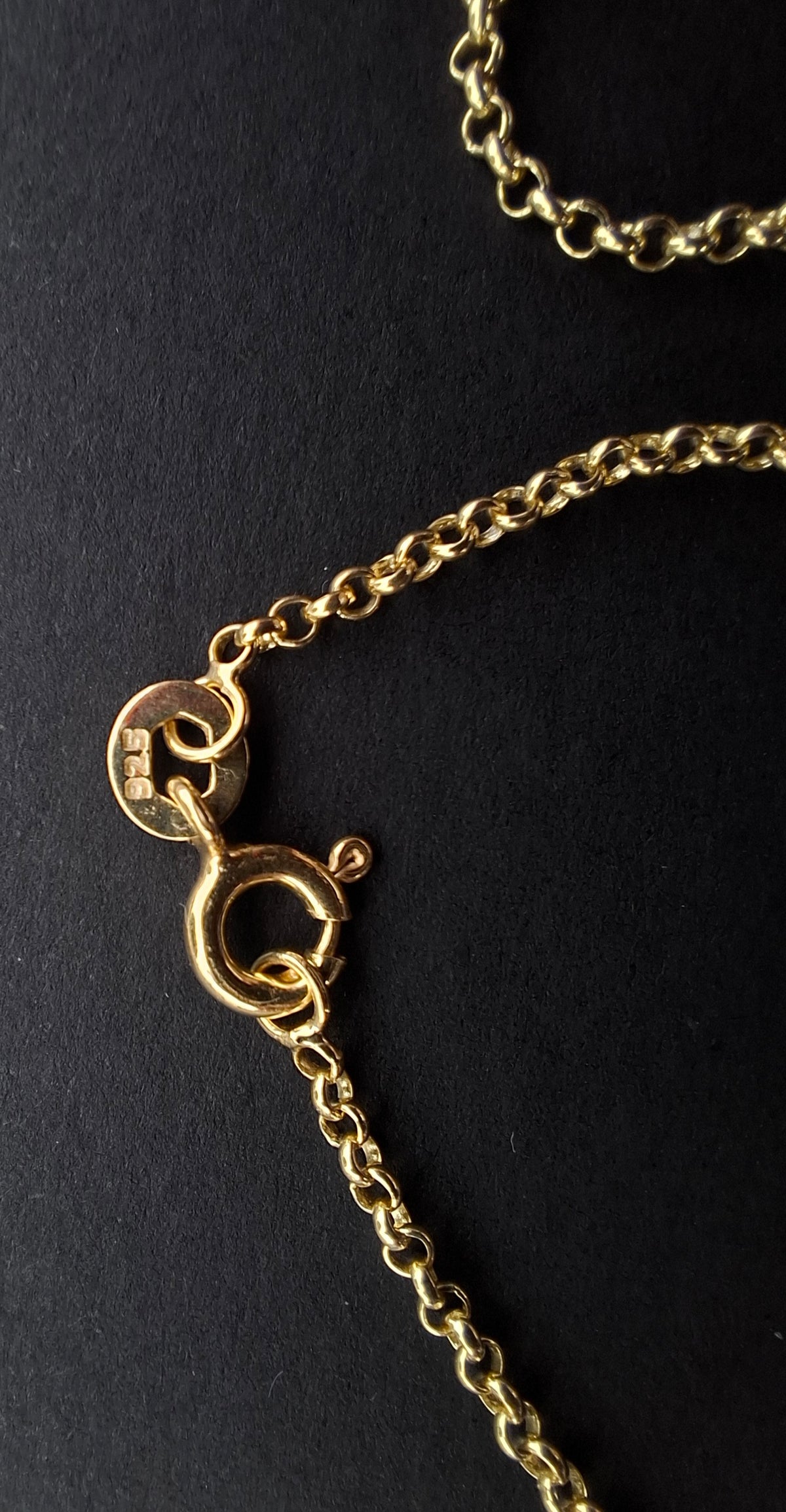 Round Belcher GOLD PLATED, 1.6mm, 18 inch CHAIN (Ref: Chain-2)