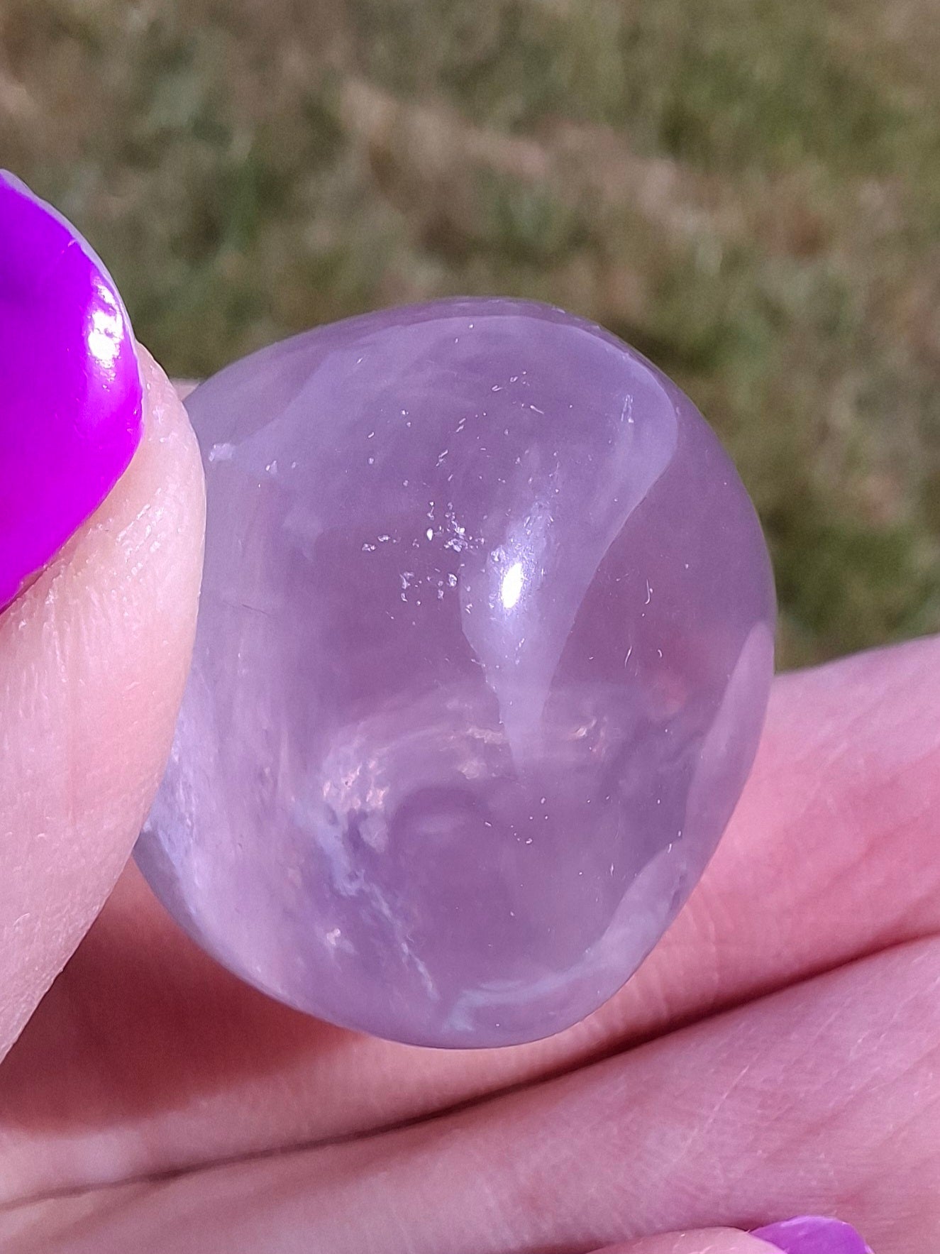 Fluorite, Tumble Stone, Crystal (Ref: T59)