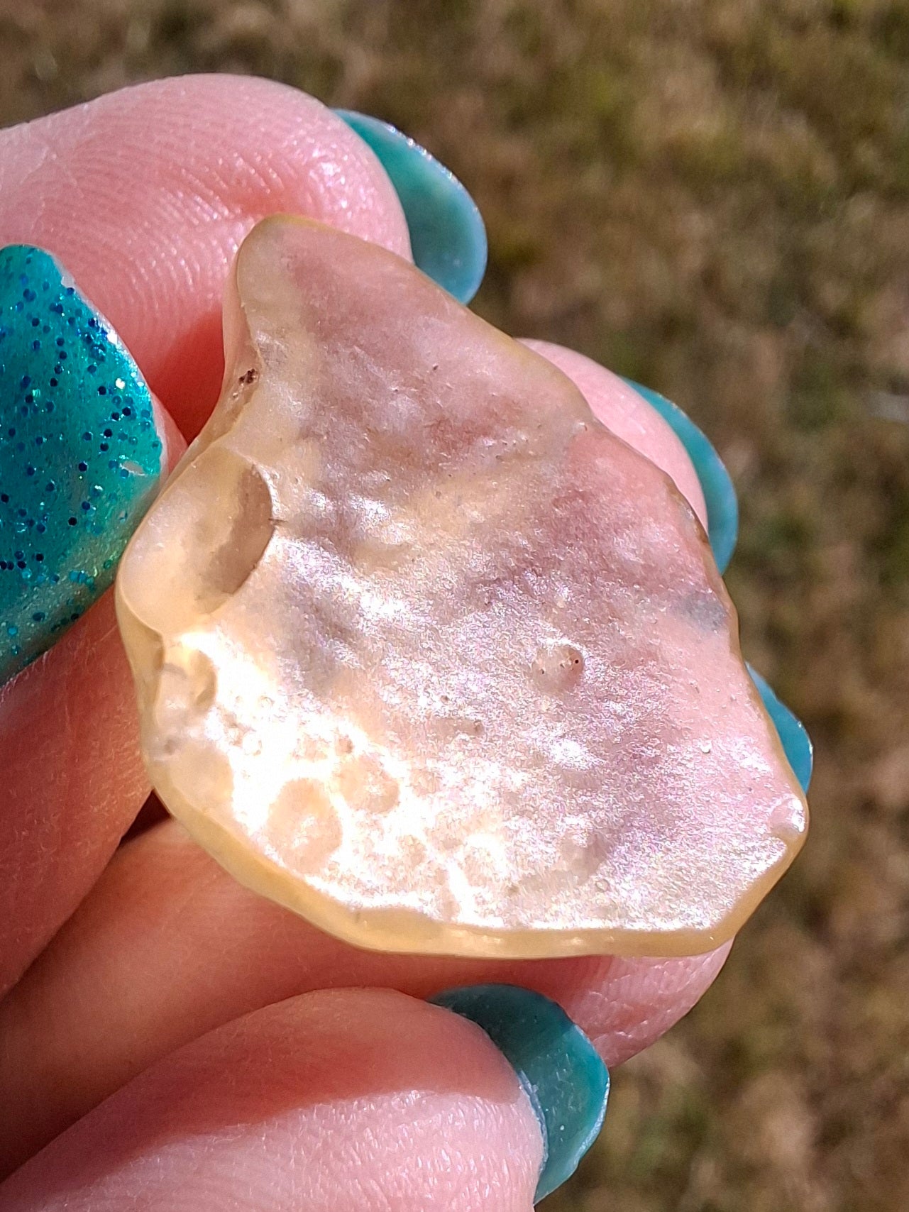 Libyan Desert Glass Piece, 4.76g, Tektite