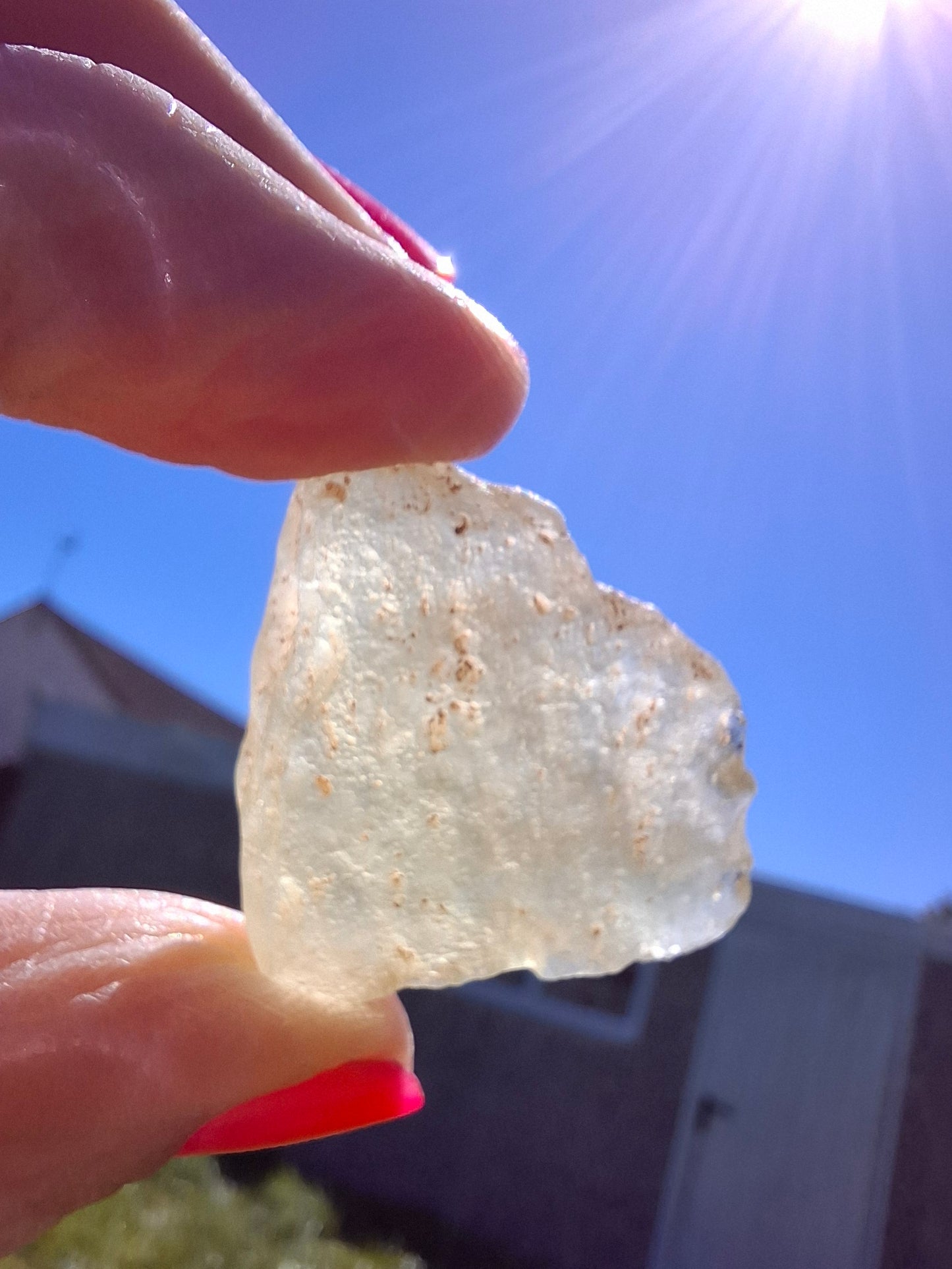 Libyan Desert Glass Piece, 11.78g, Tektite