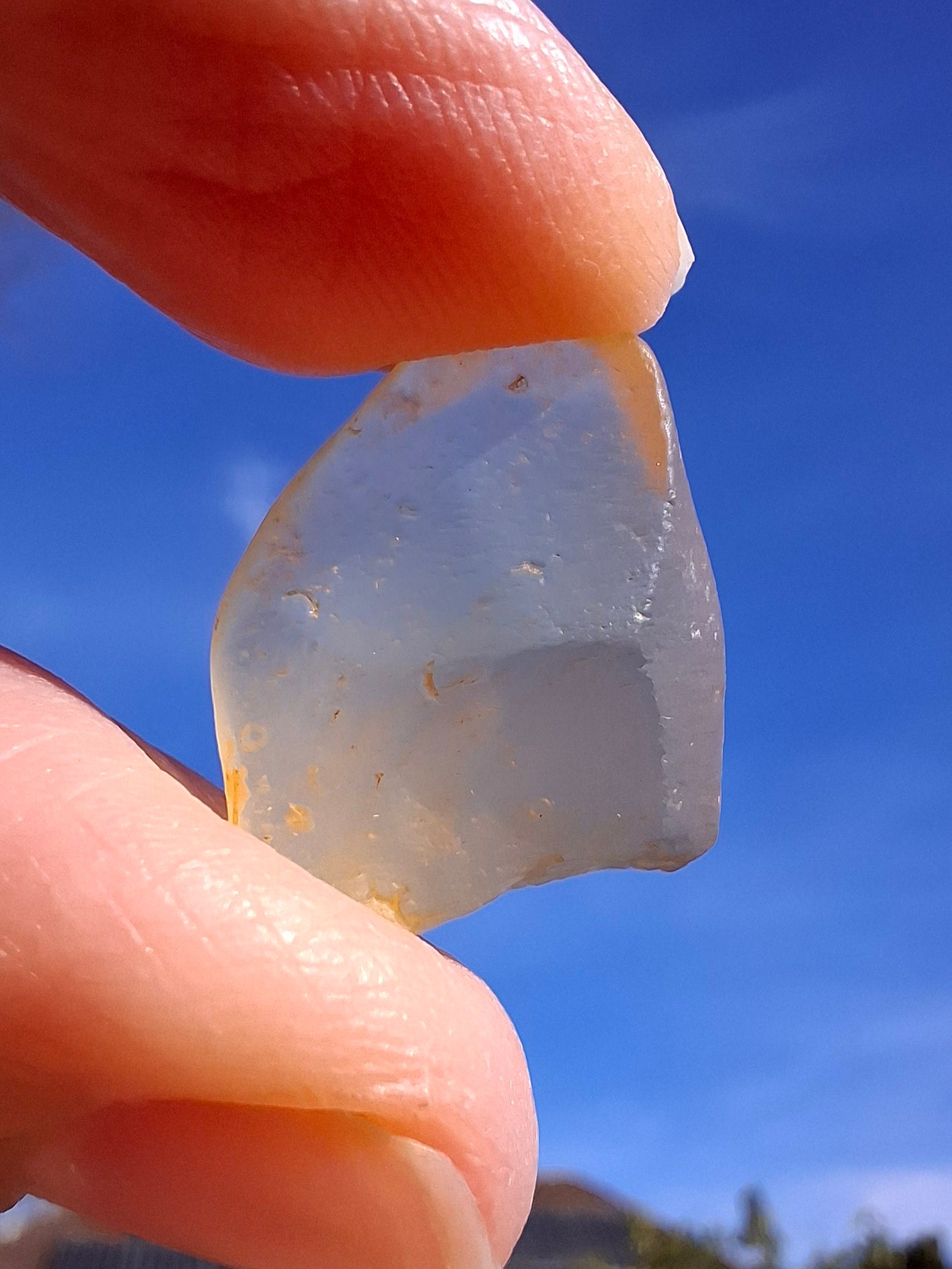 Libyan Desert Glass small Piece, 2.91g, Tektite (Ref: L1356)
