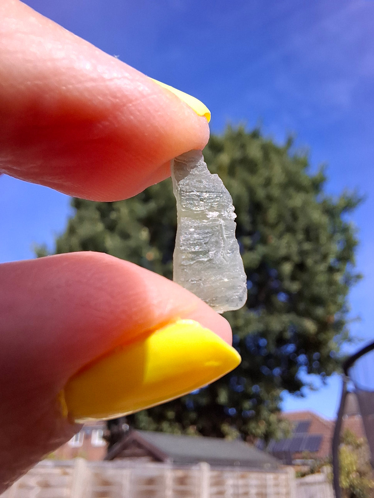 Moldavite Piece, 0.39g, Tektite (Ref: 1507)