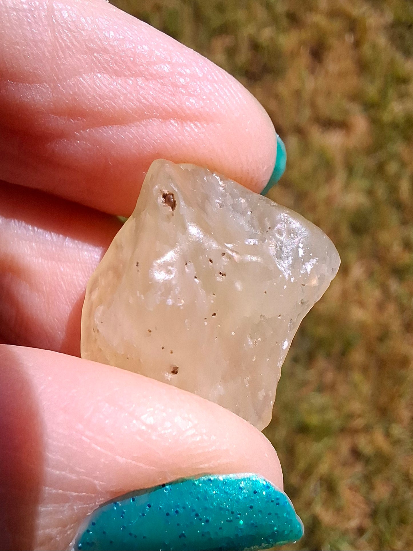 Libyan Desert Glass Piece, 4.29g, Tektite