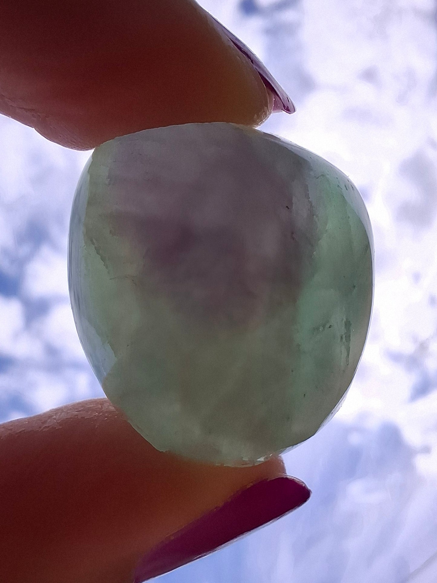 Fluorite, Tumble Stone, Crystal (Ref: T51)