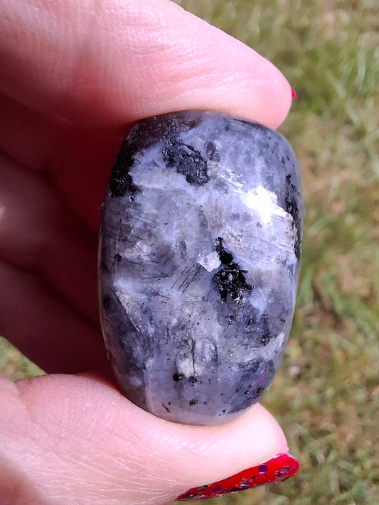 Larvikite, Tumble Stone, Crystal (Ref: T124)