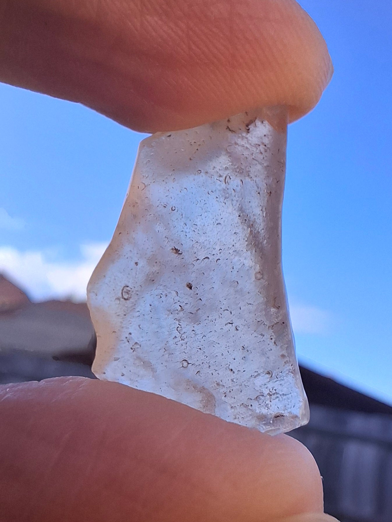 Libyan Desert Glass Piece, 3.04g, Tektite (Ref: LE12)