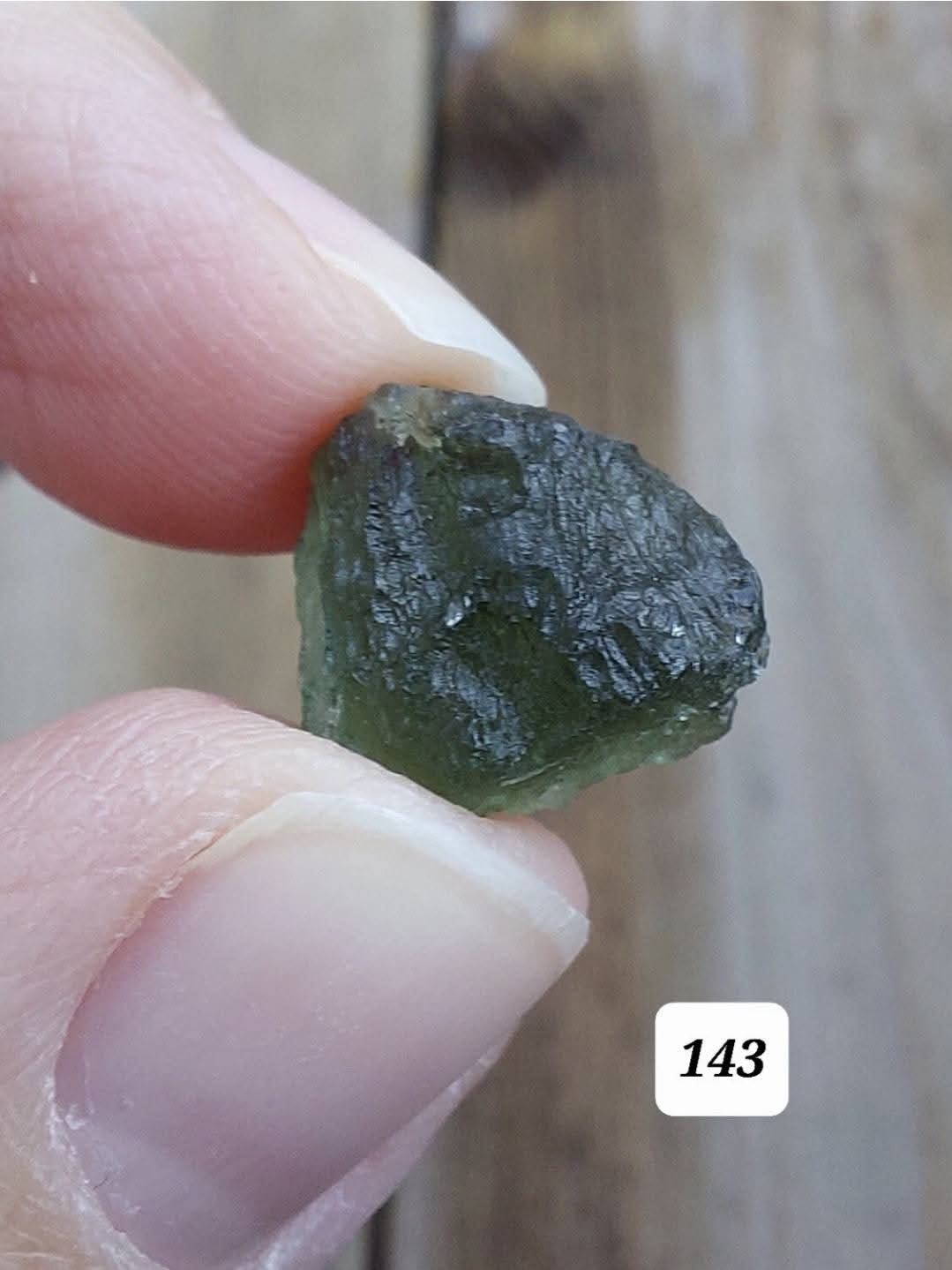 Moldavite Piece, CHLUM, 1.50g, Tektite (Ref: 143)